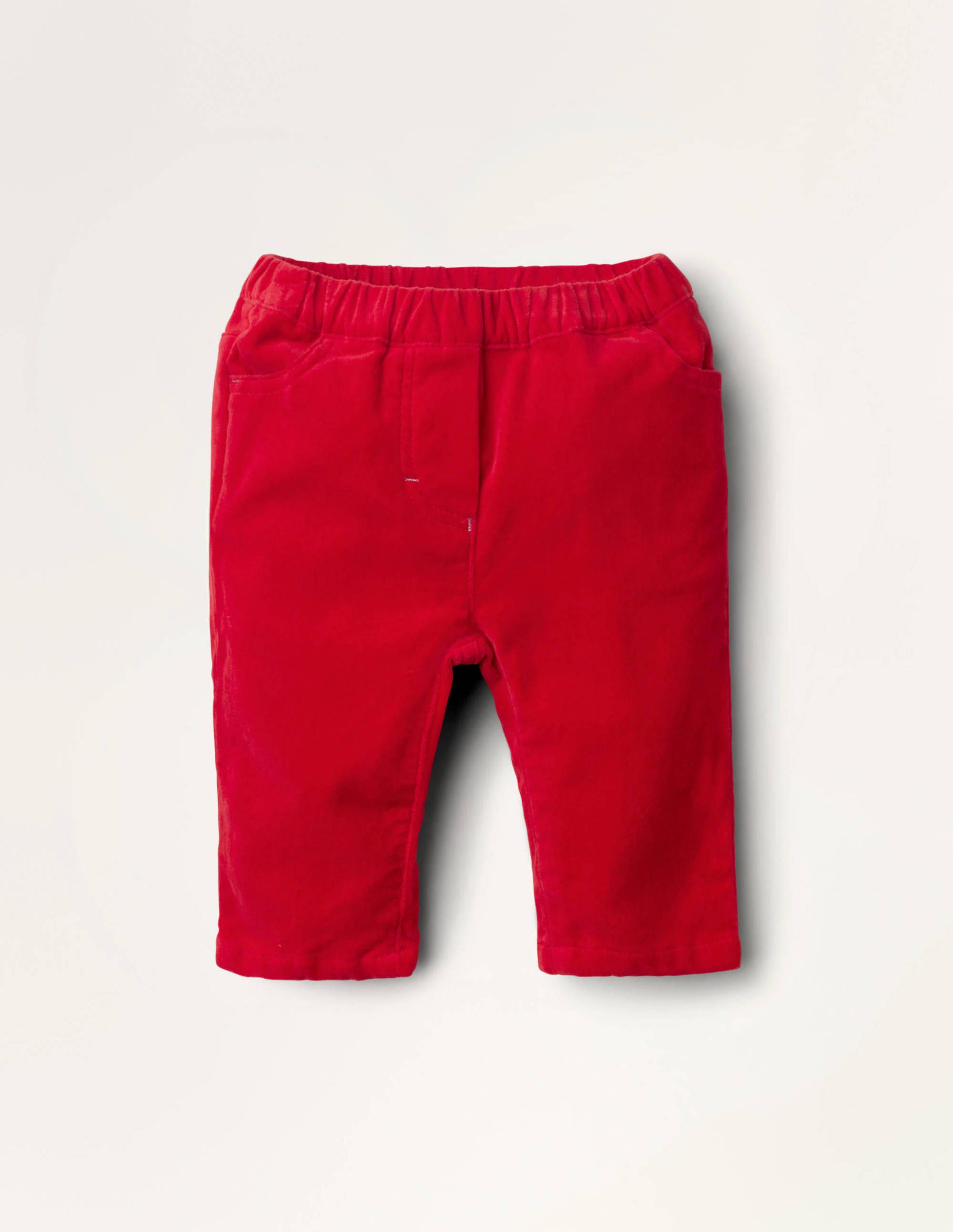 Pantalon à enfiler en velours RED Bébé Boden, Pink