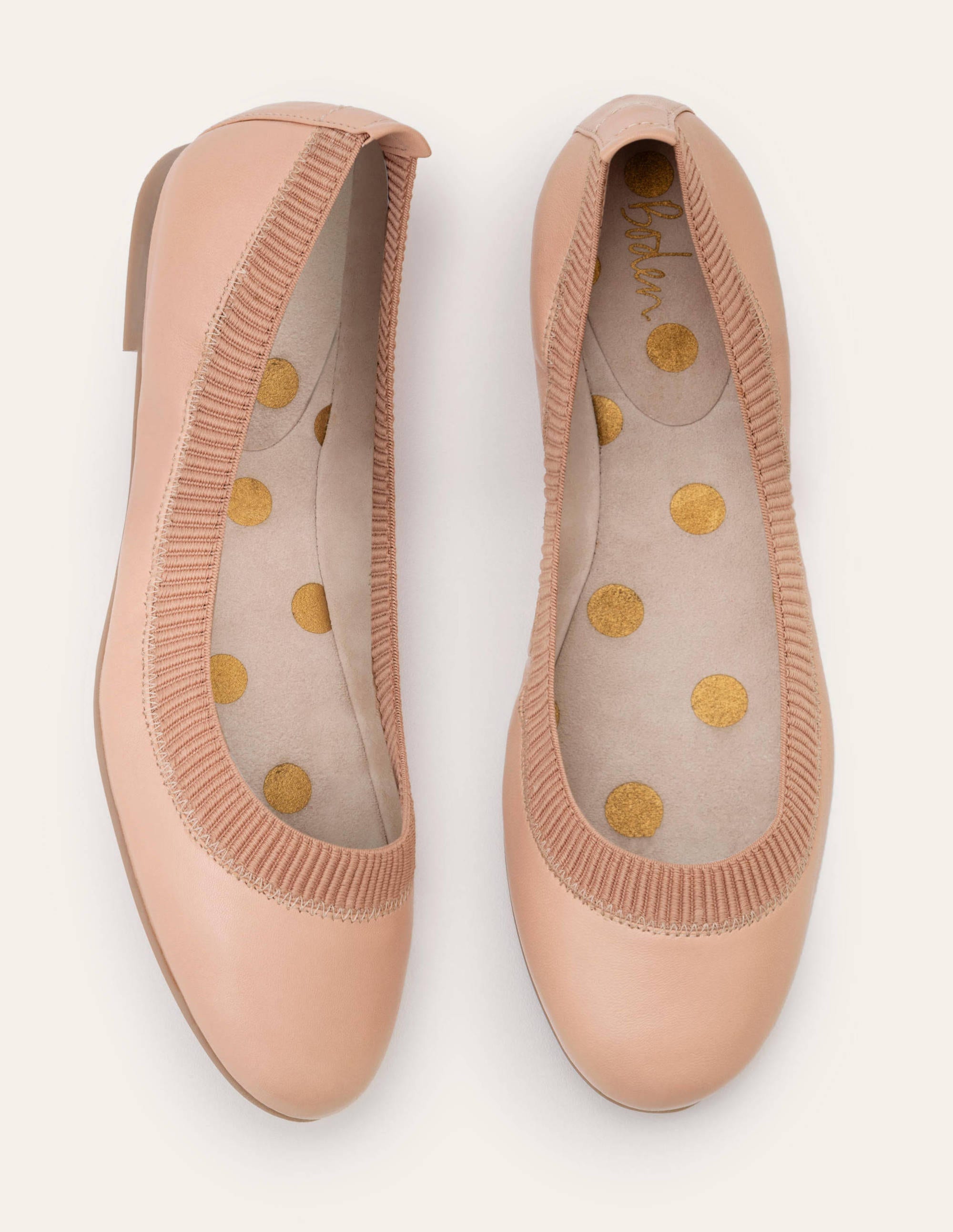 Hettie Flexi Ballerinas - Fawn Rose 