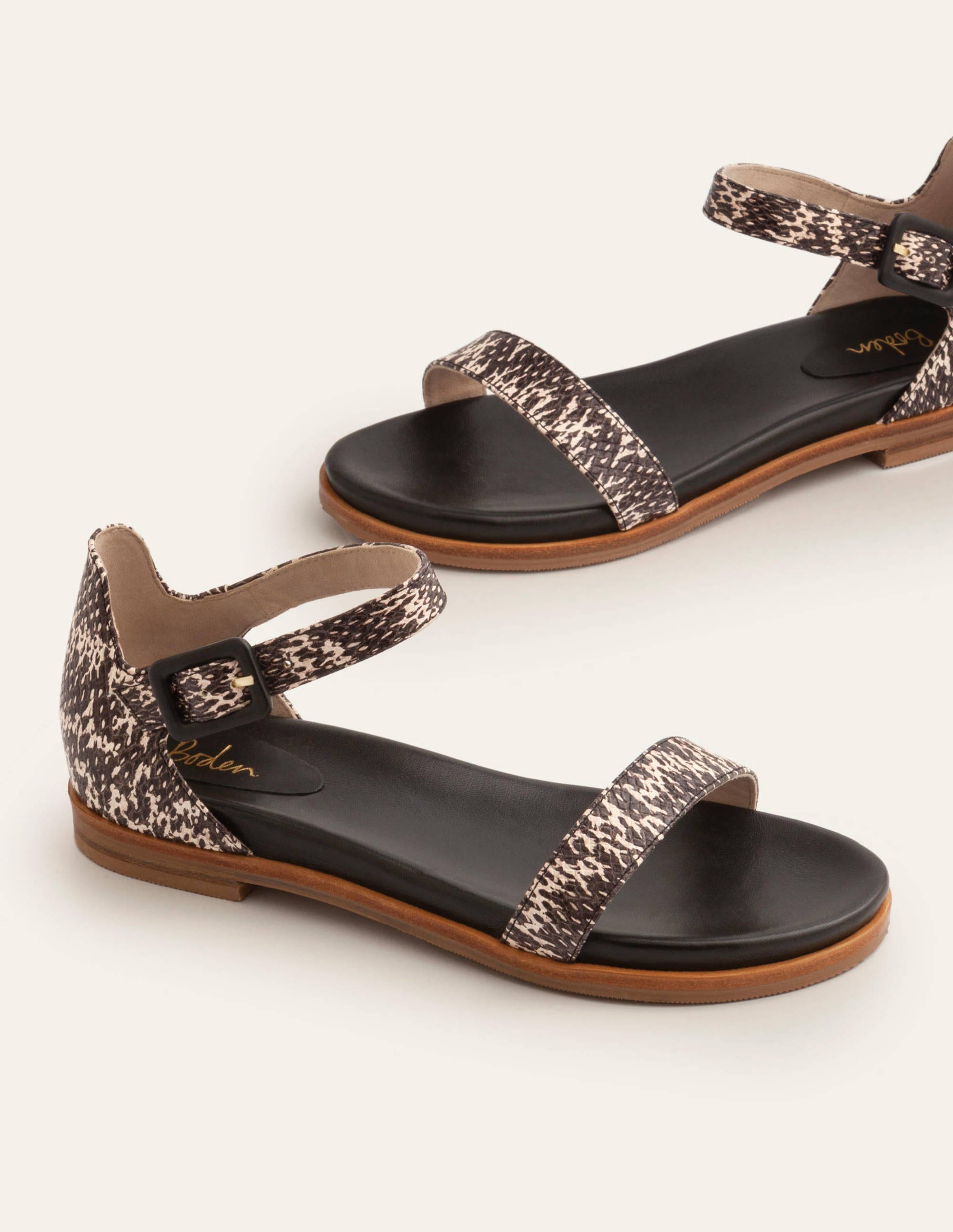white comfortable sandals
