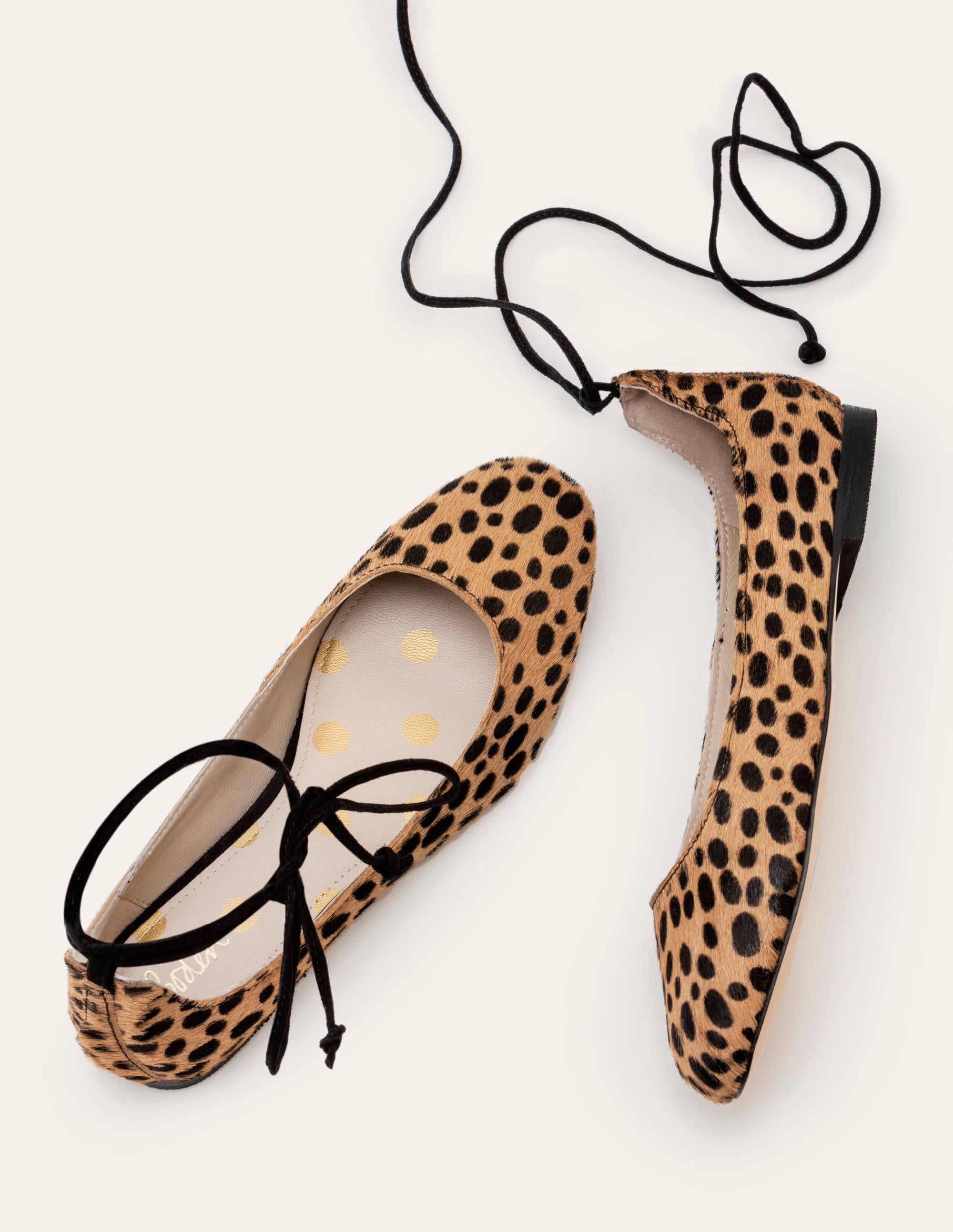 cheetah ballet flats