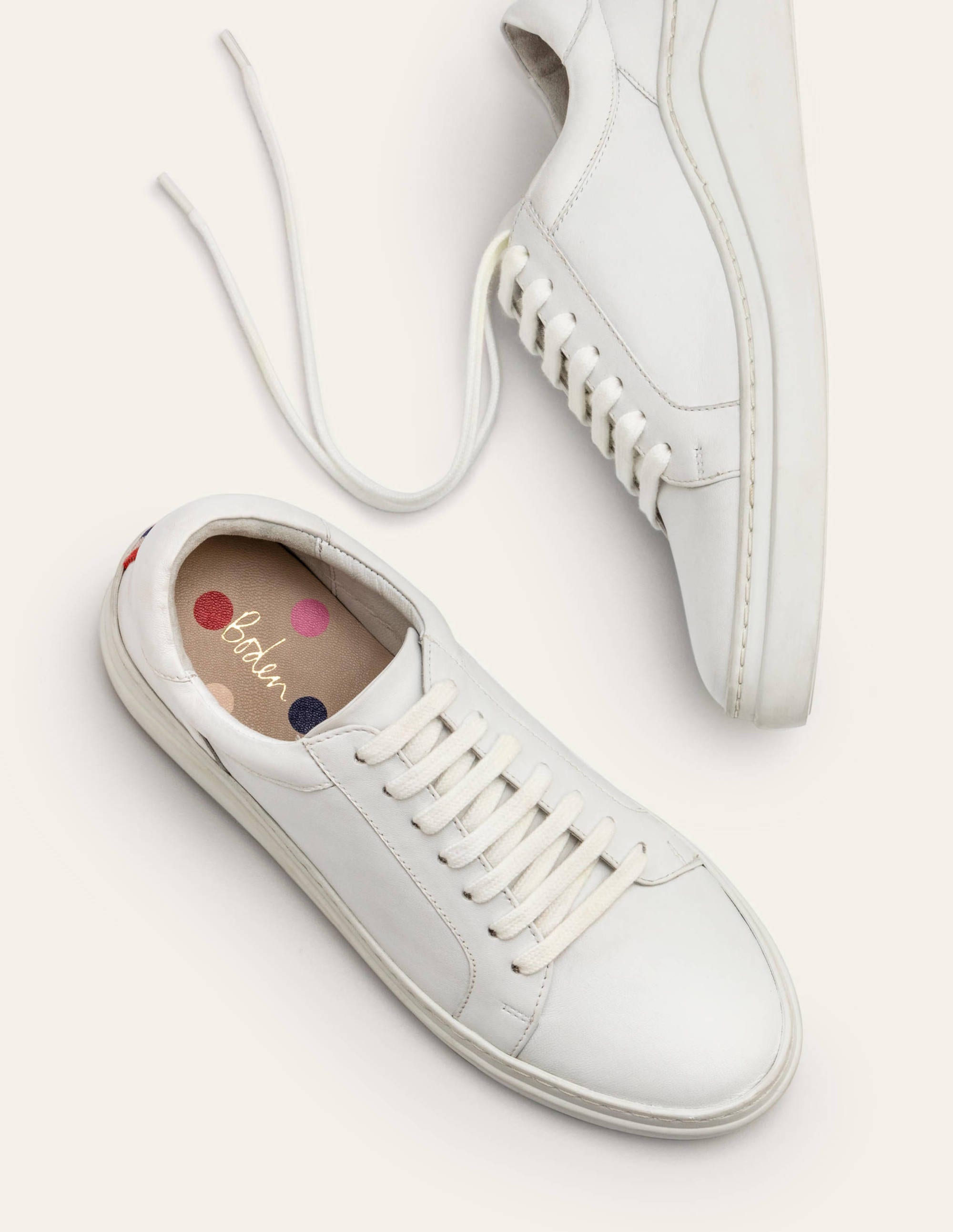 boden white trainers