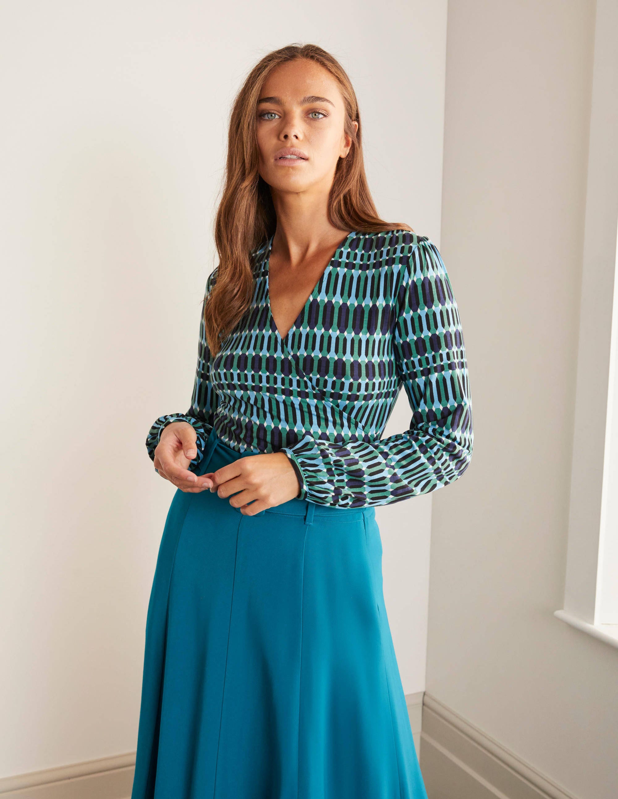 boden elodie jersey wrap dress