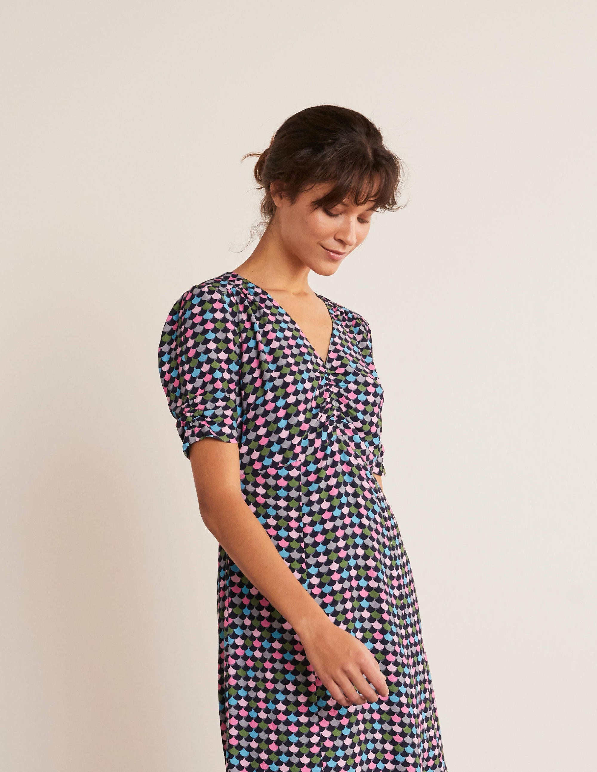 boden ruched dress