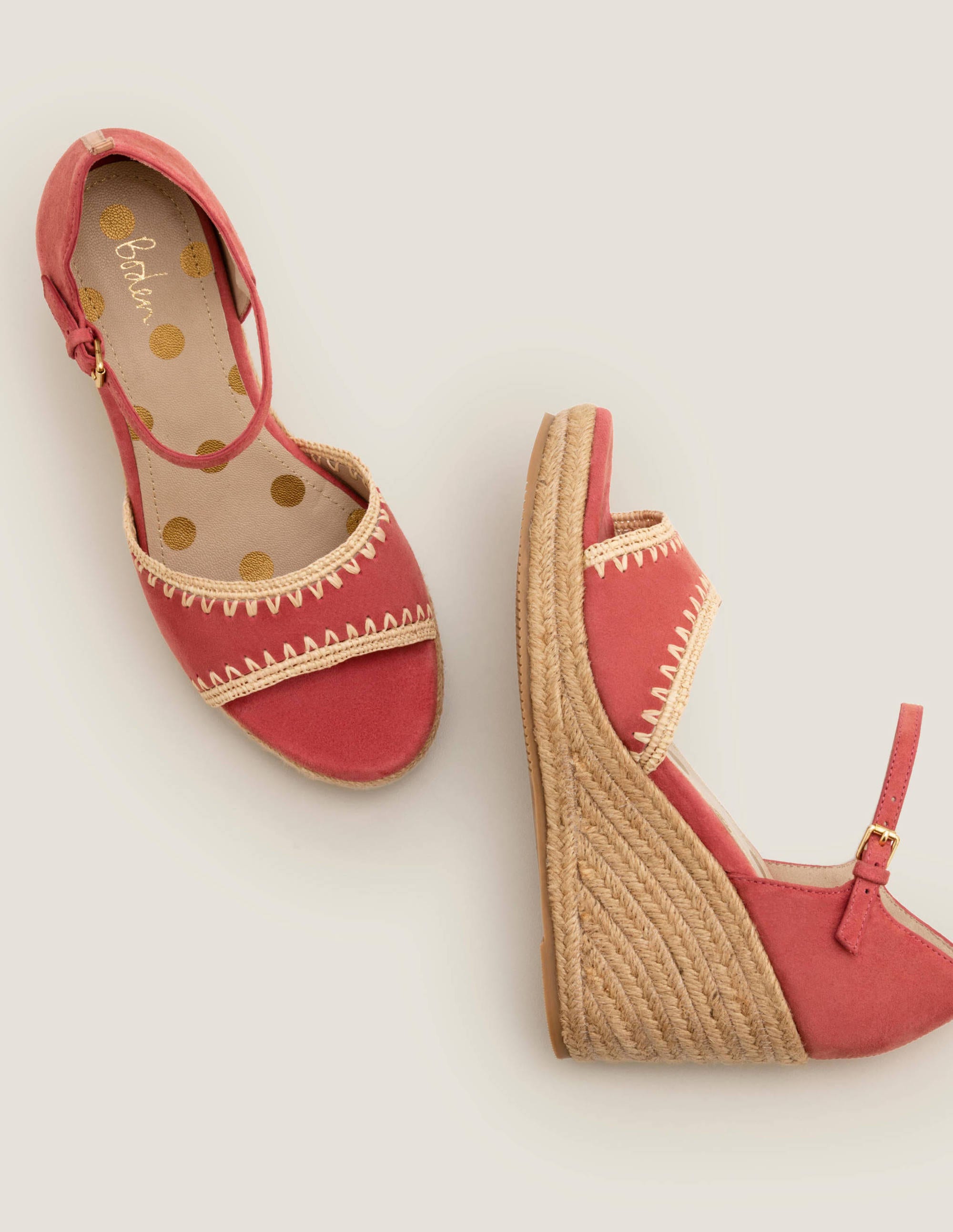 fleur espadrille wedge heels