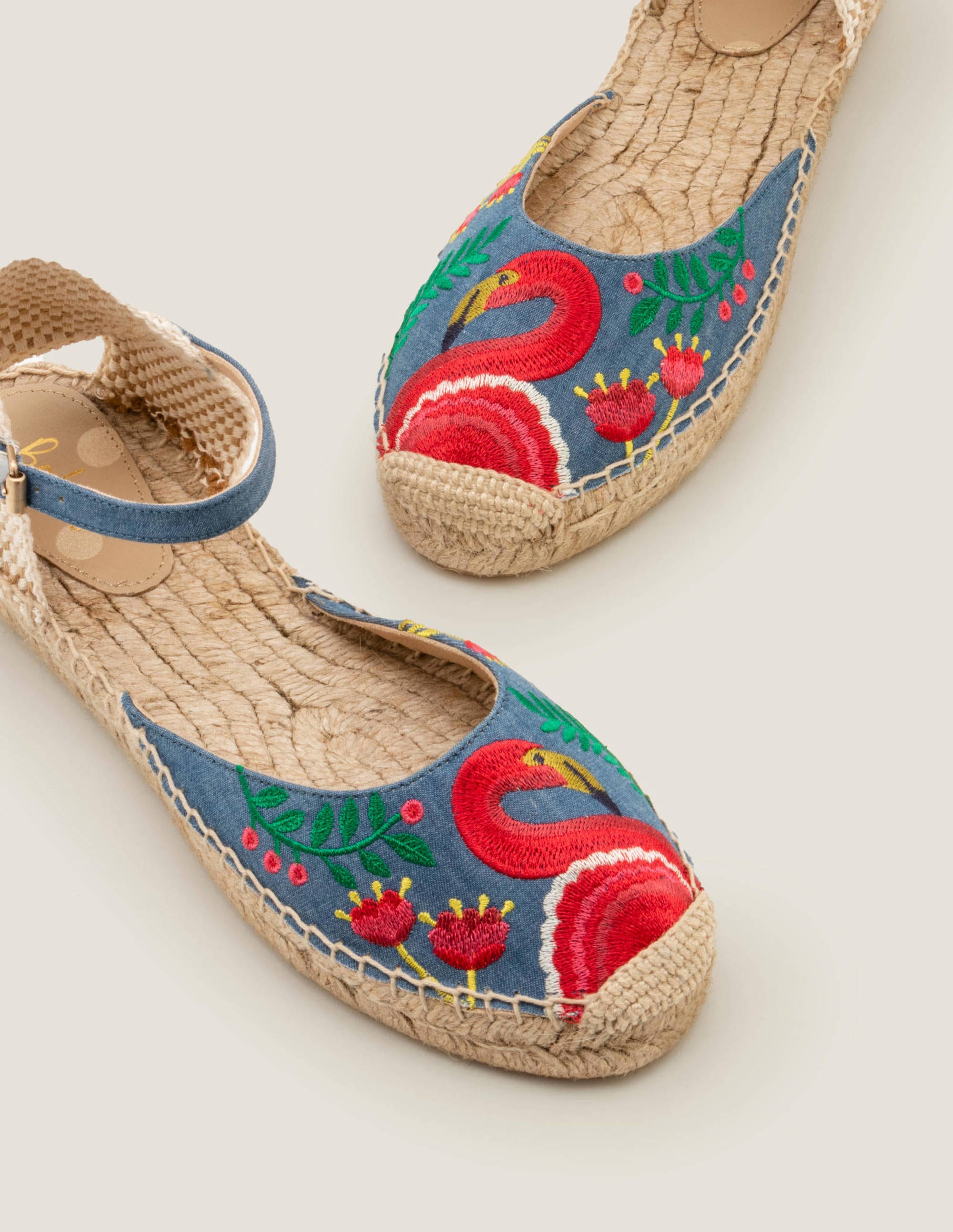 fleur espadrille wedge heels