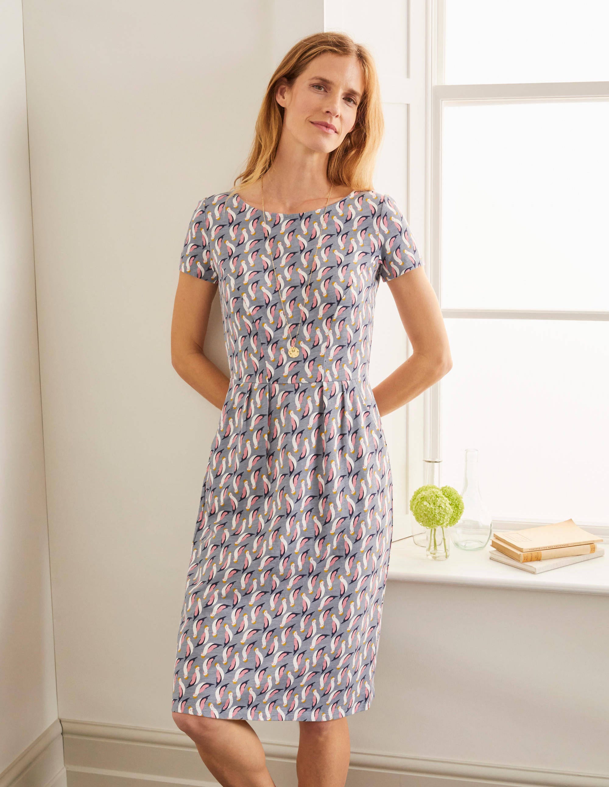 phoebe jersey dress boden