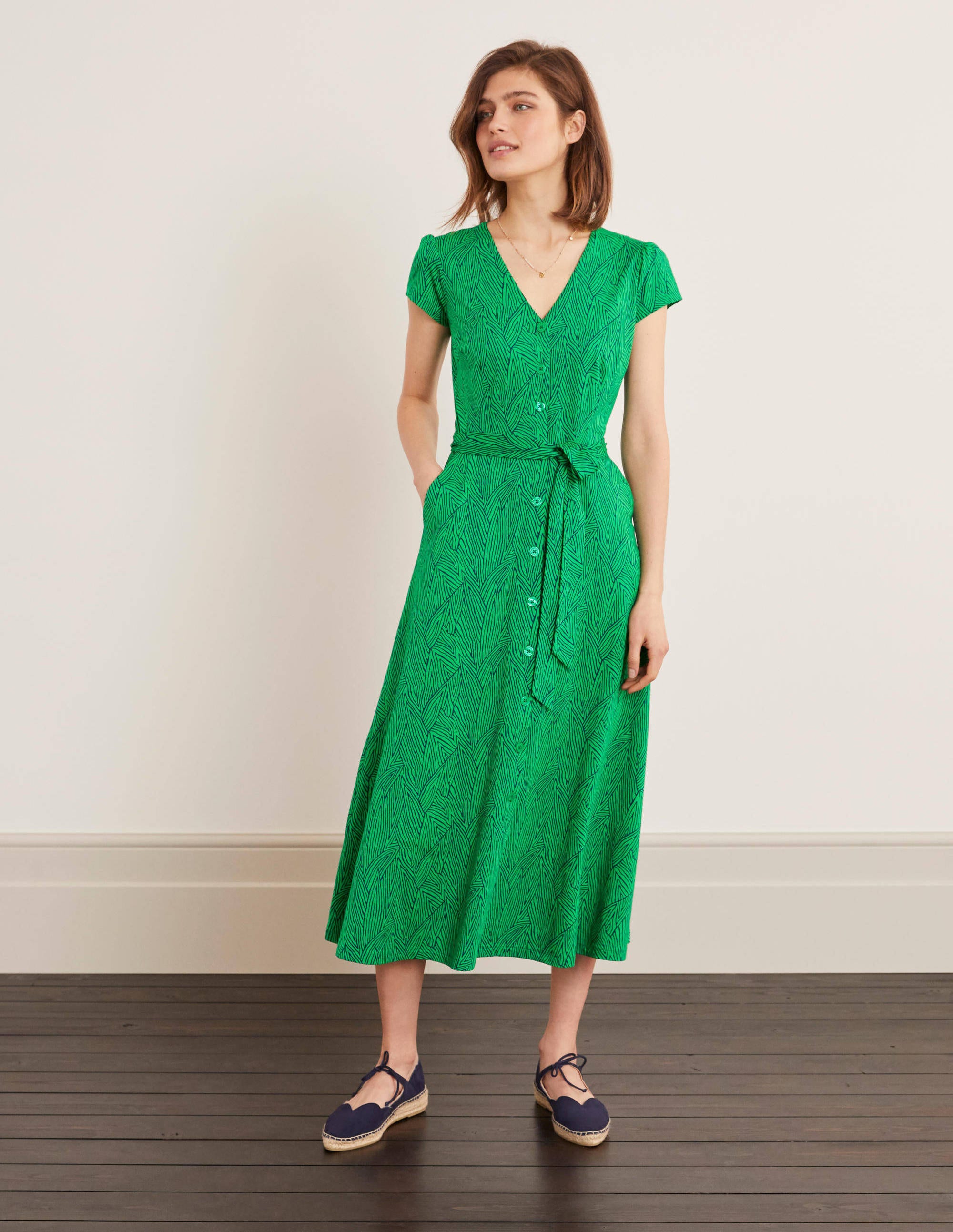 boden jersey midi dress