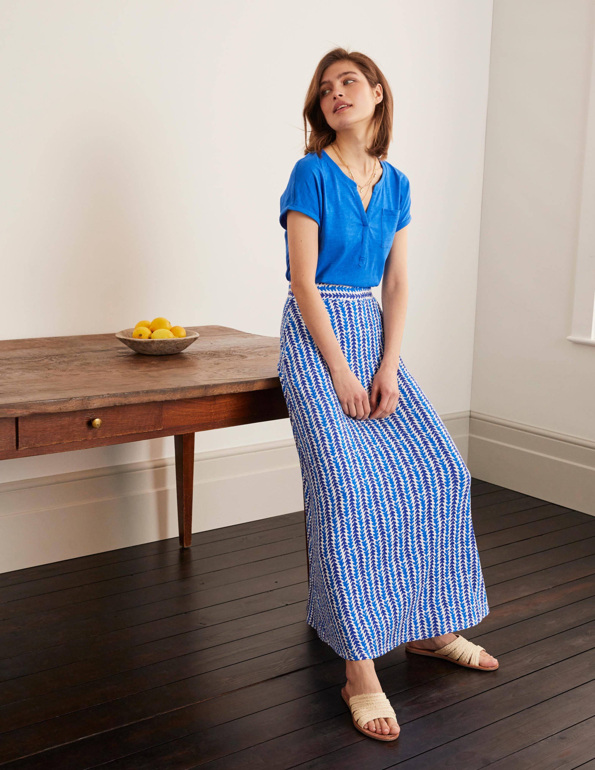 boden albany jersey maxi skirt