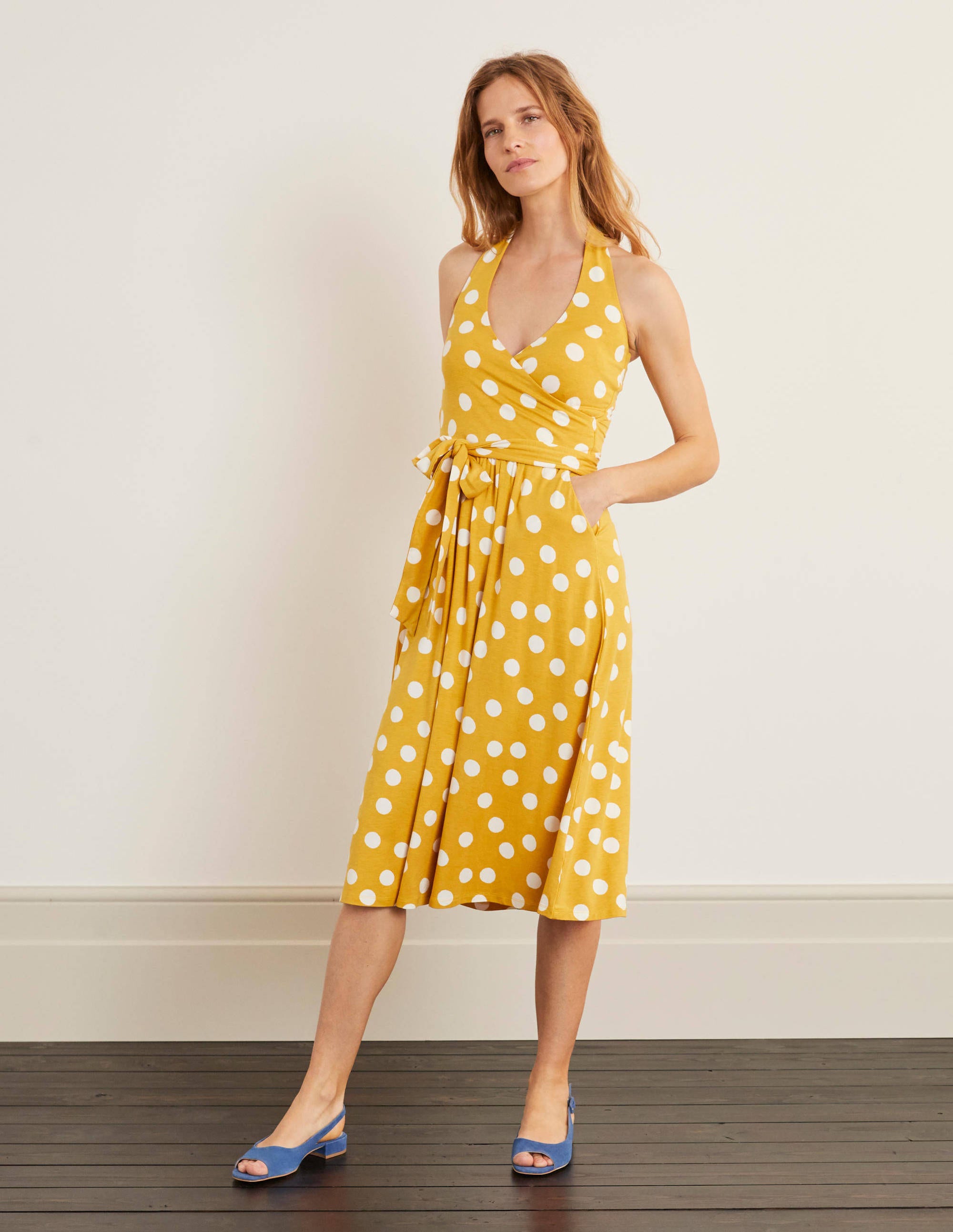 boden halter dress