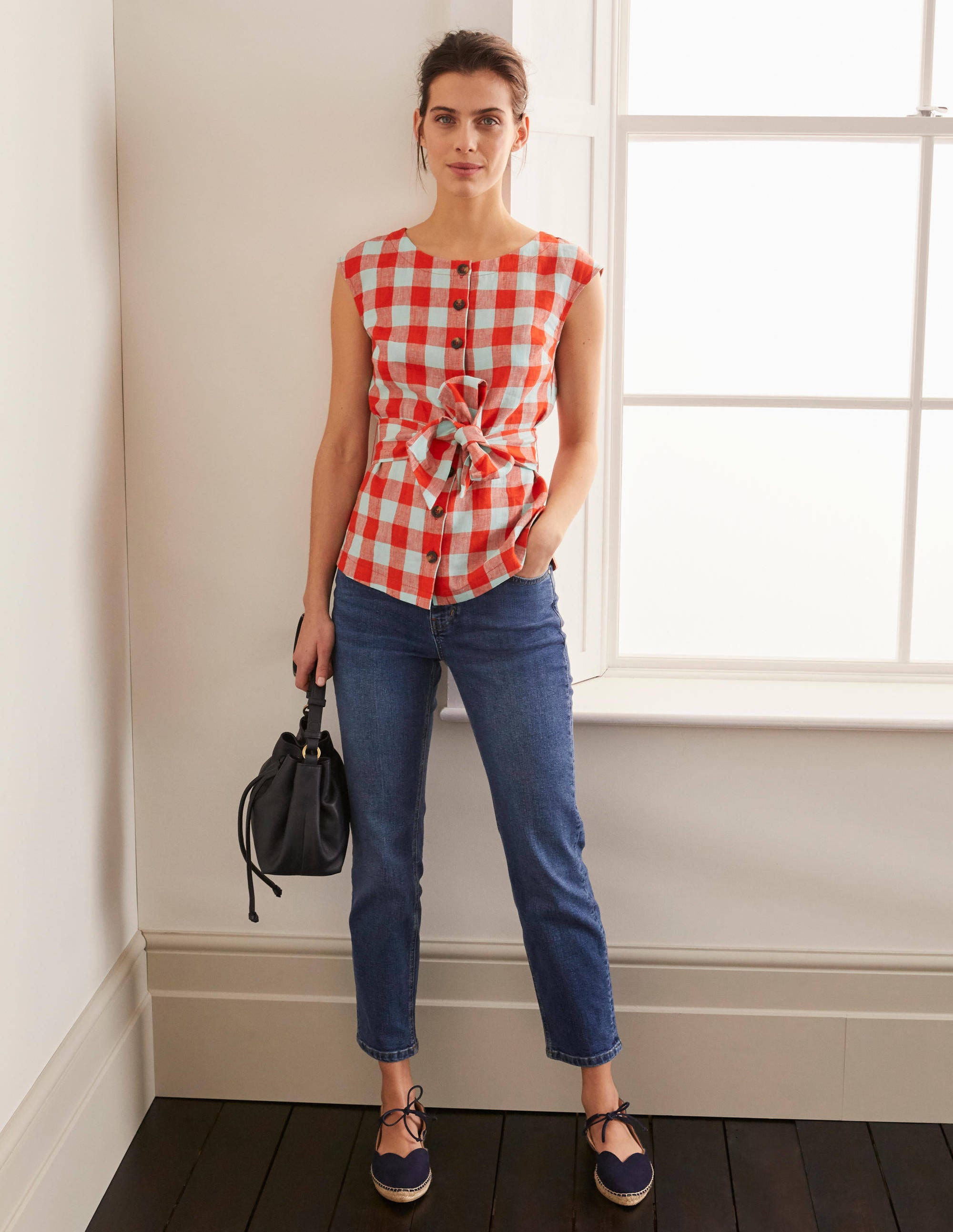 boden cassidy linen dress