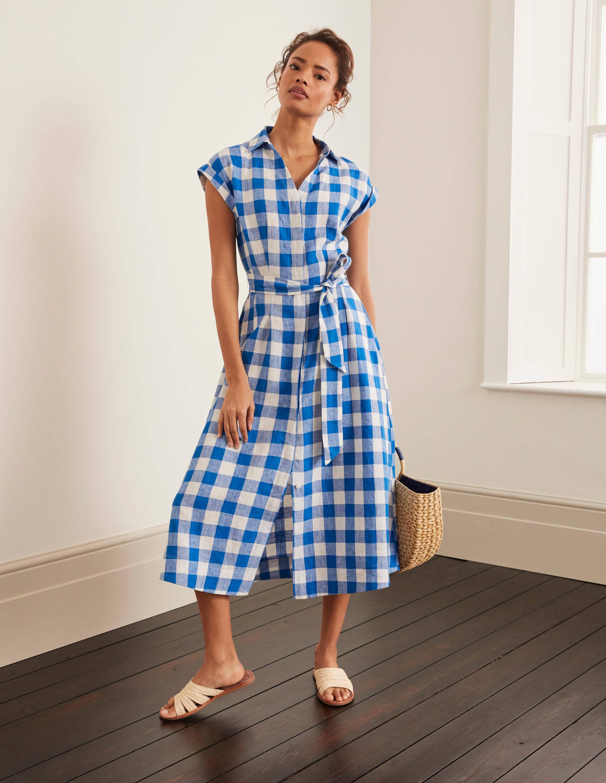 boden alberta linen dress