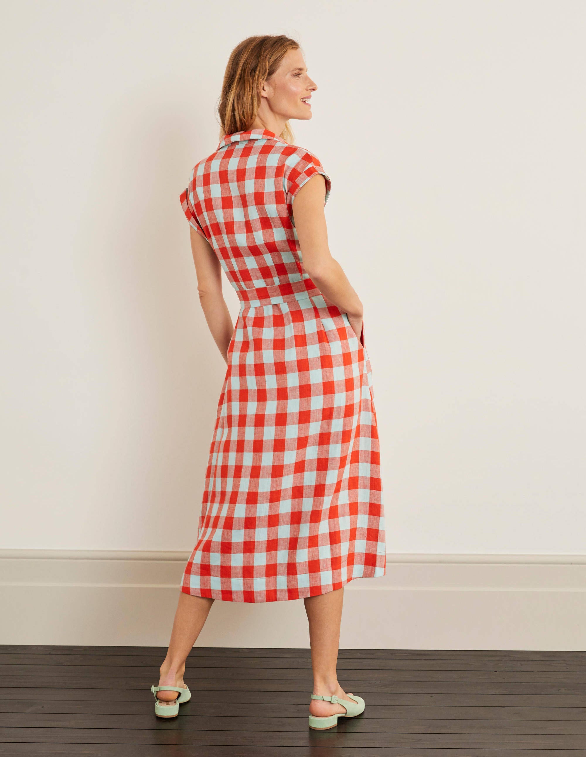 boden cassidy linen dress