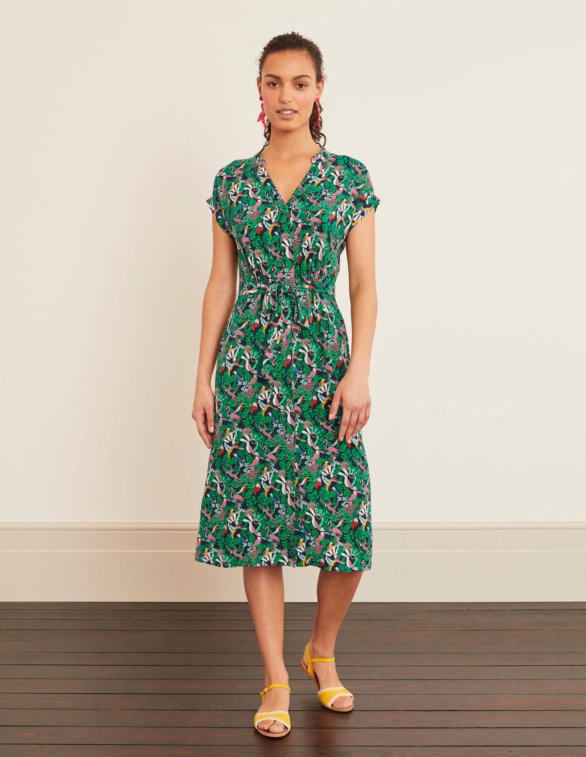 boden bird dress