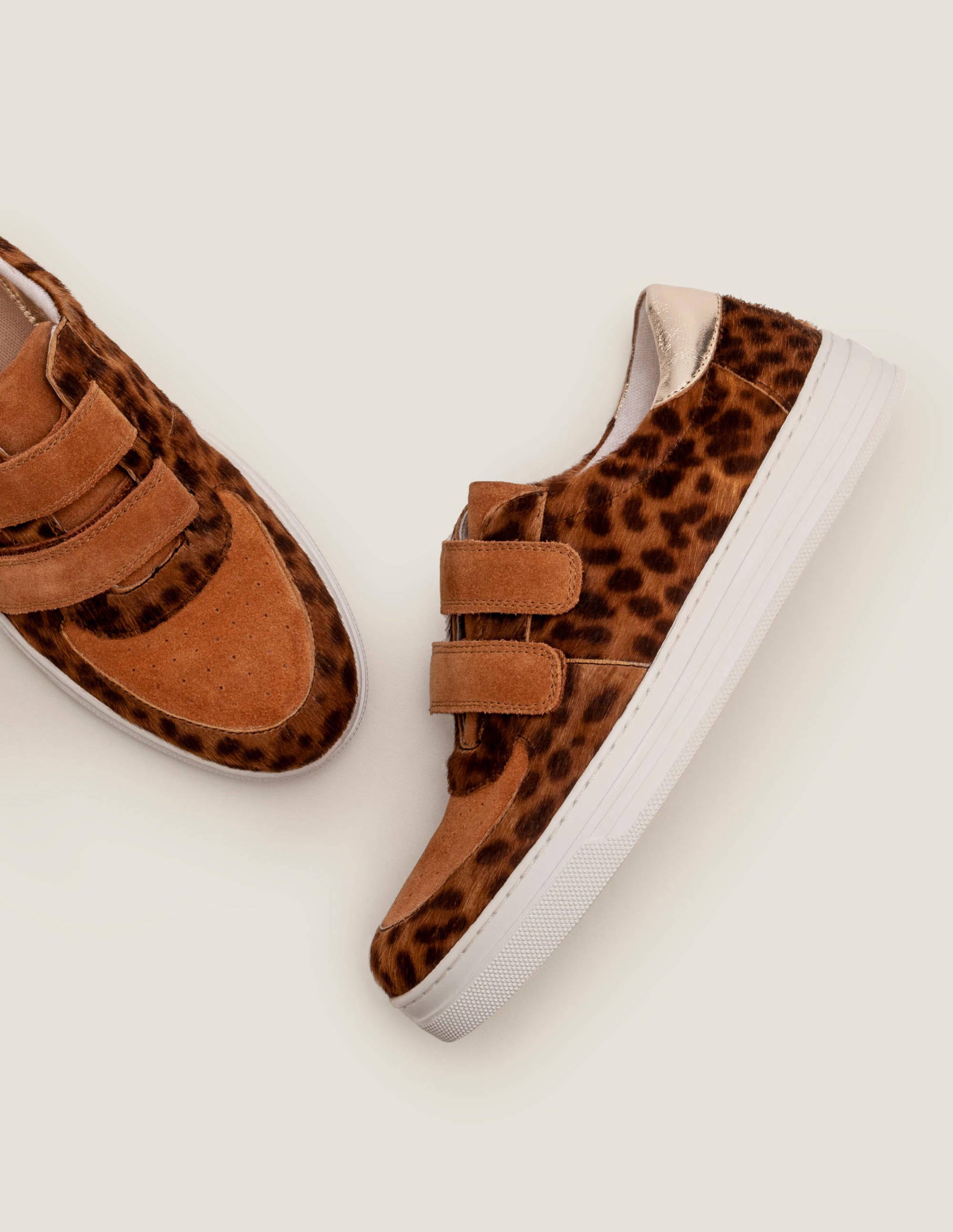 boden leopard print trainers