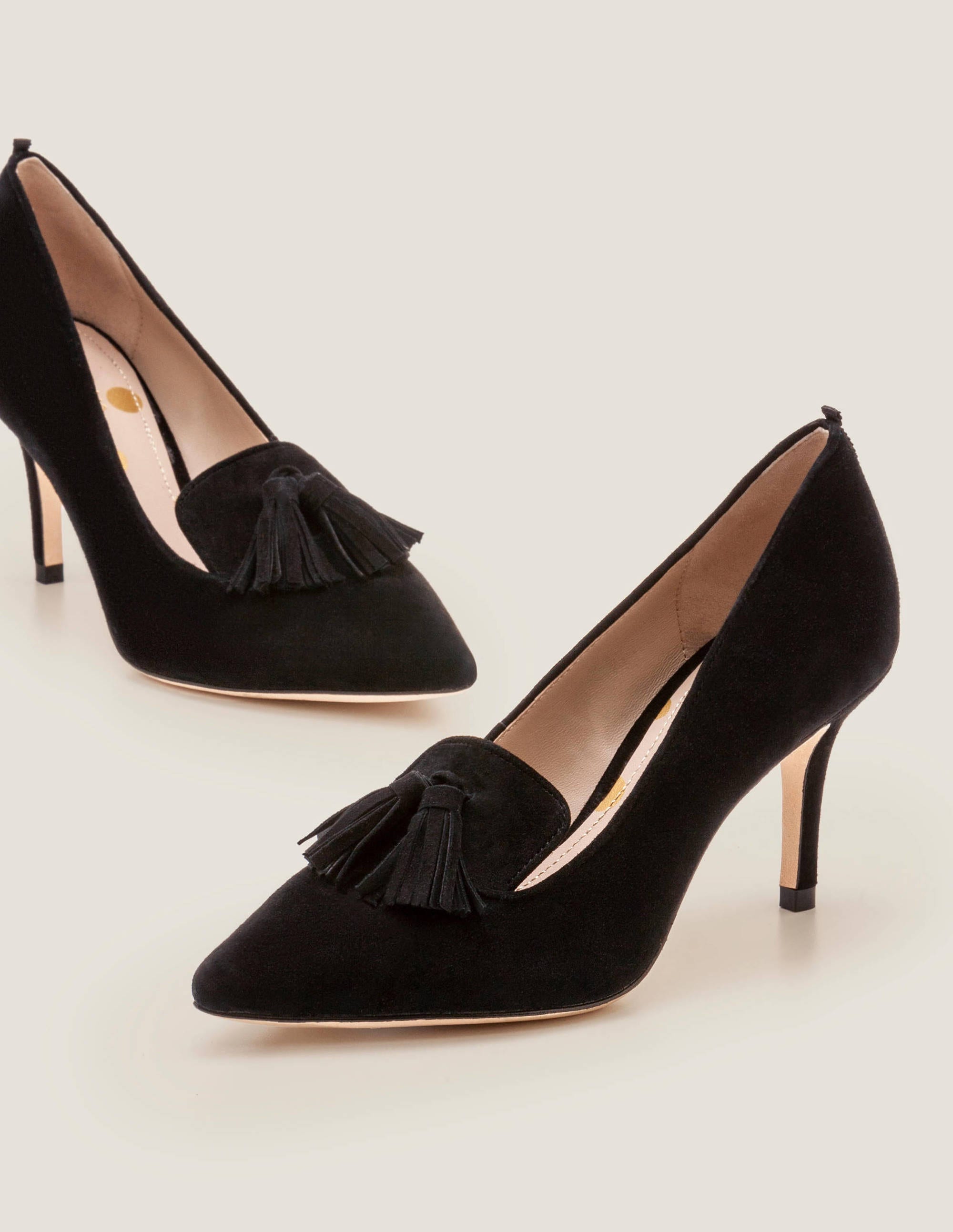 black heels mid