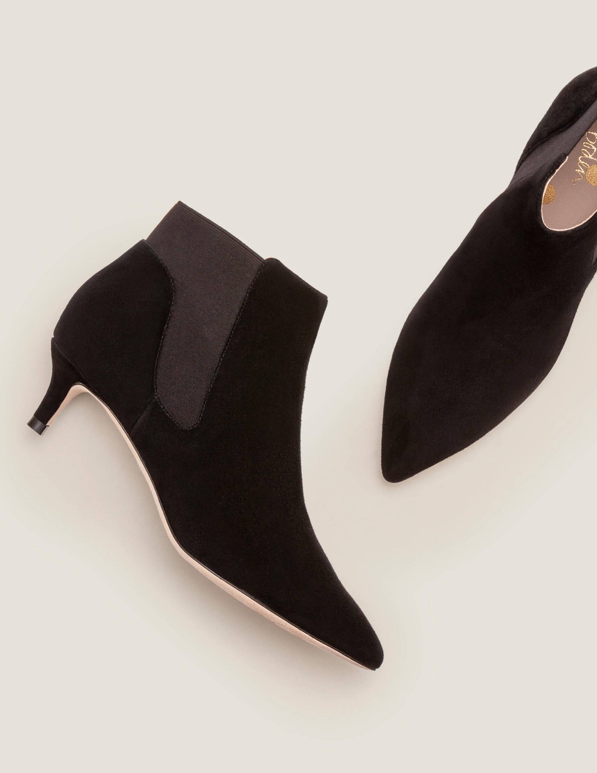 kitten heel ankle boots uk