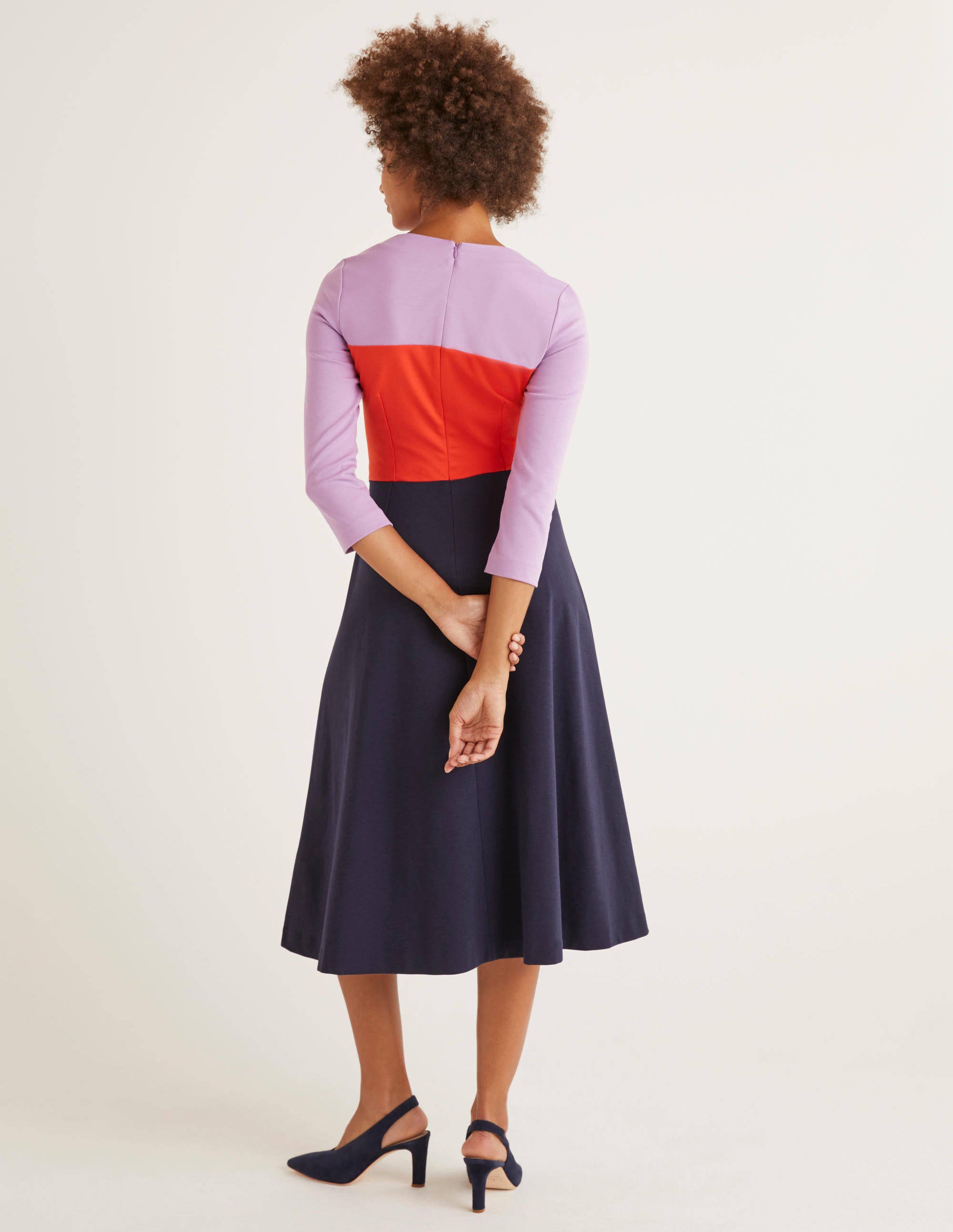 boden colour block dress