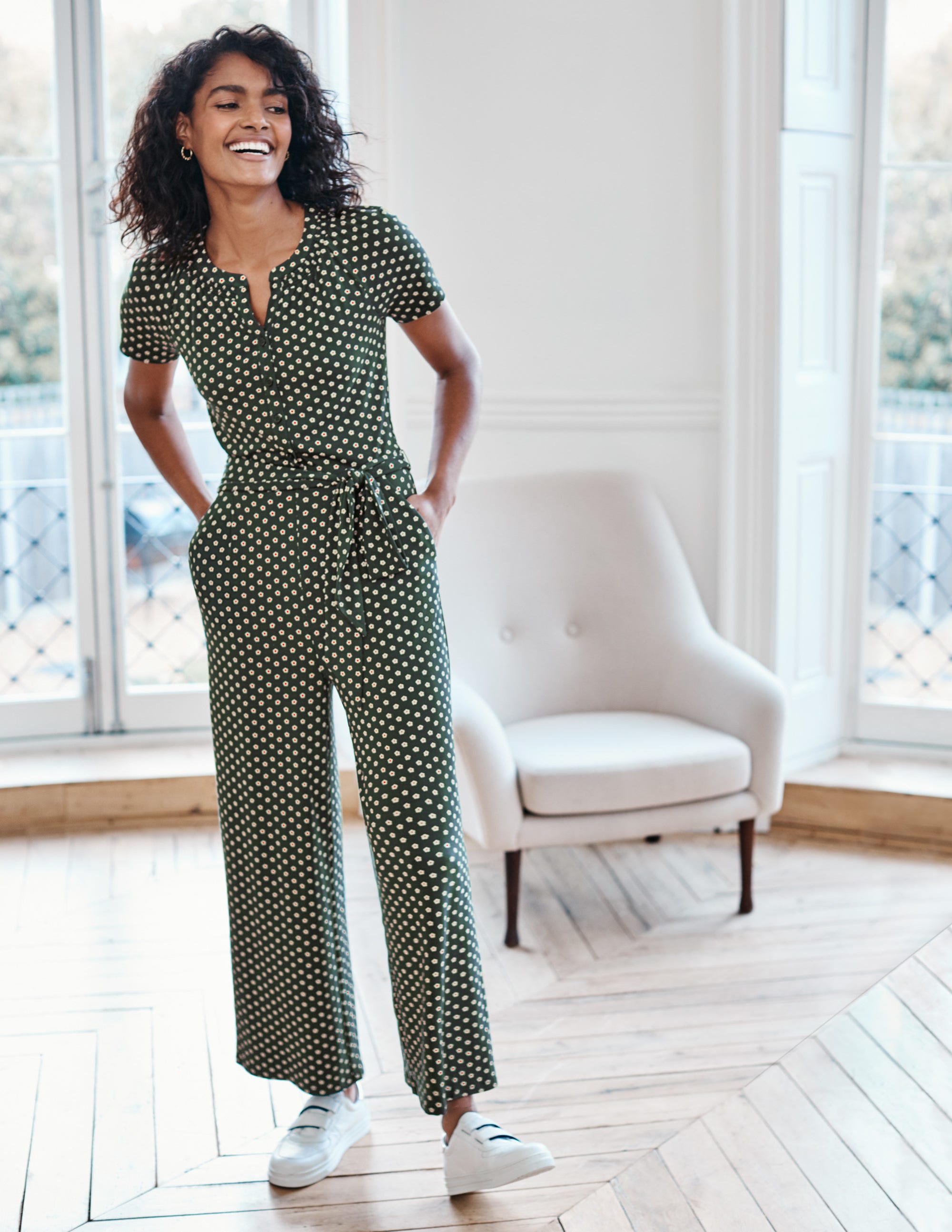 Boden Polka Dot Jumpsuit 2024 www.levitan