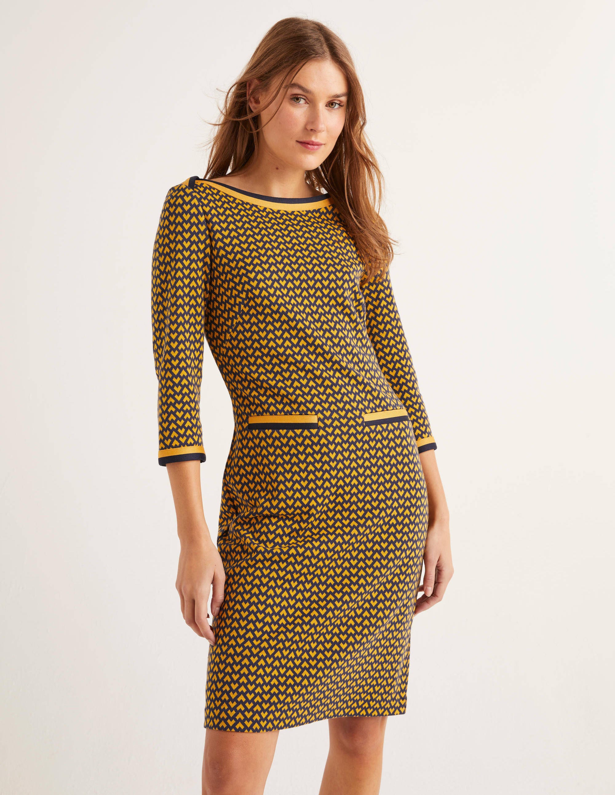 boden rhea denim dress