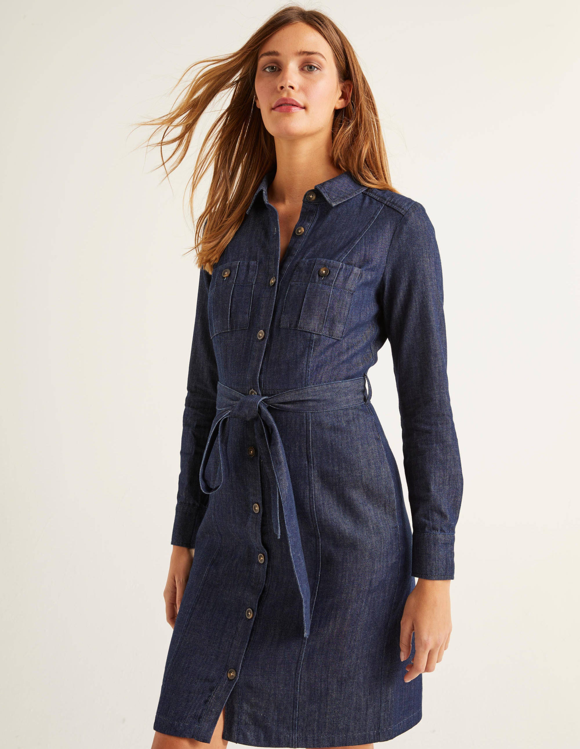 boden denim dress