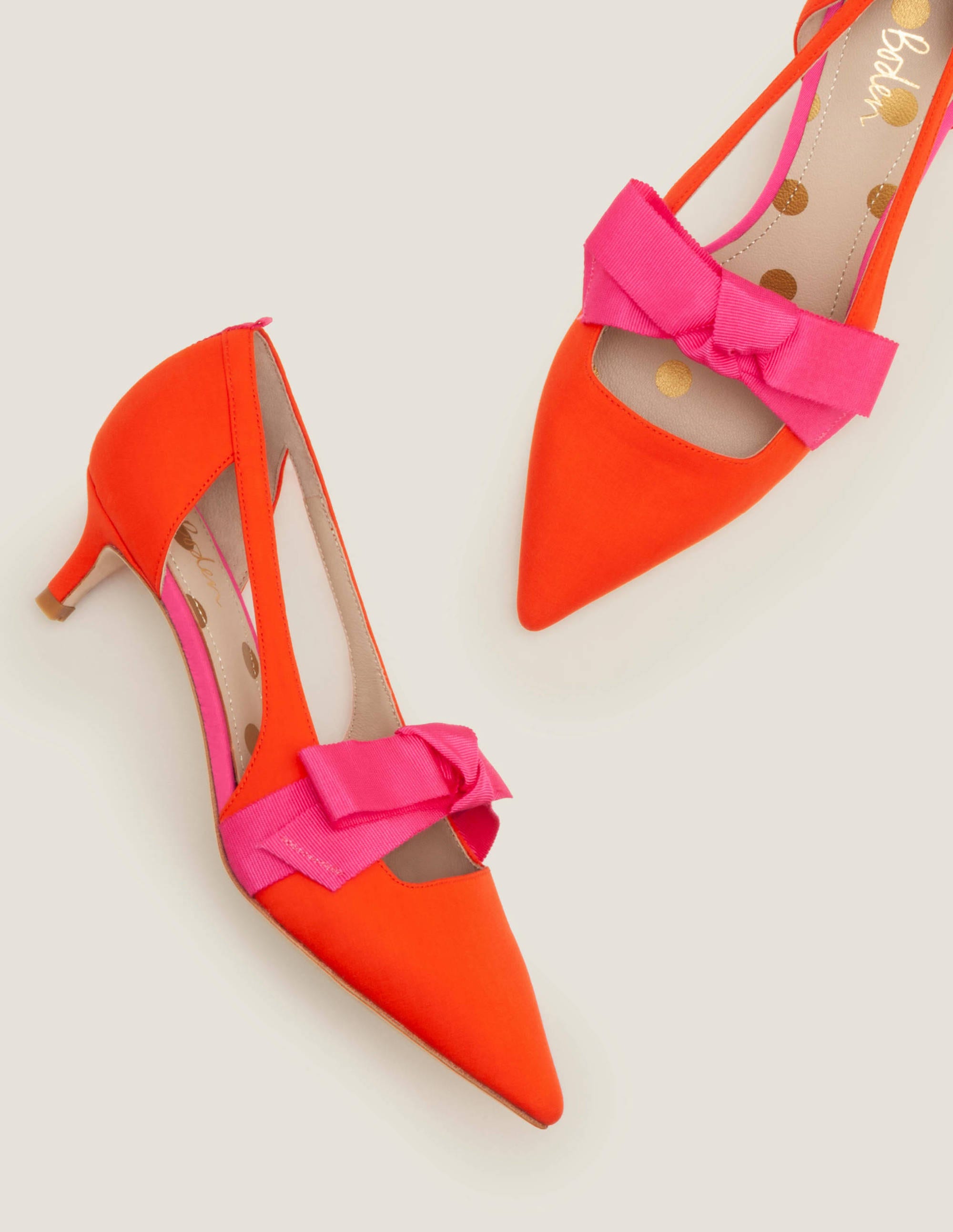 pink court heels