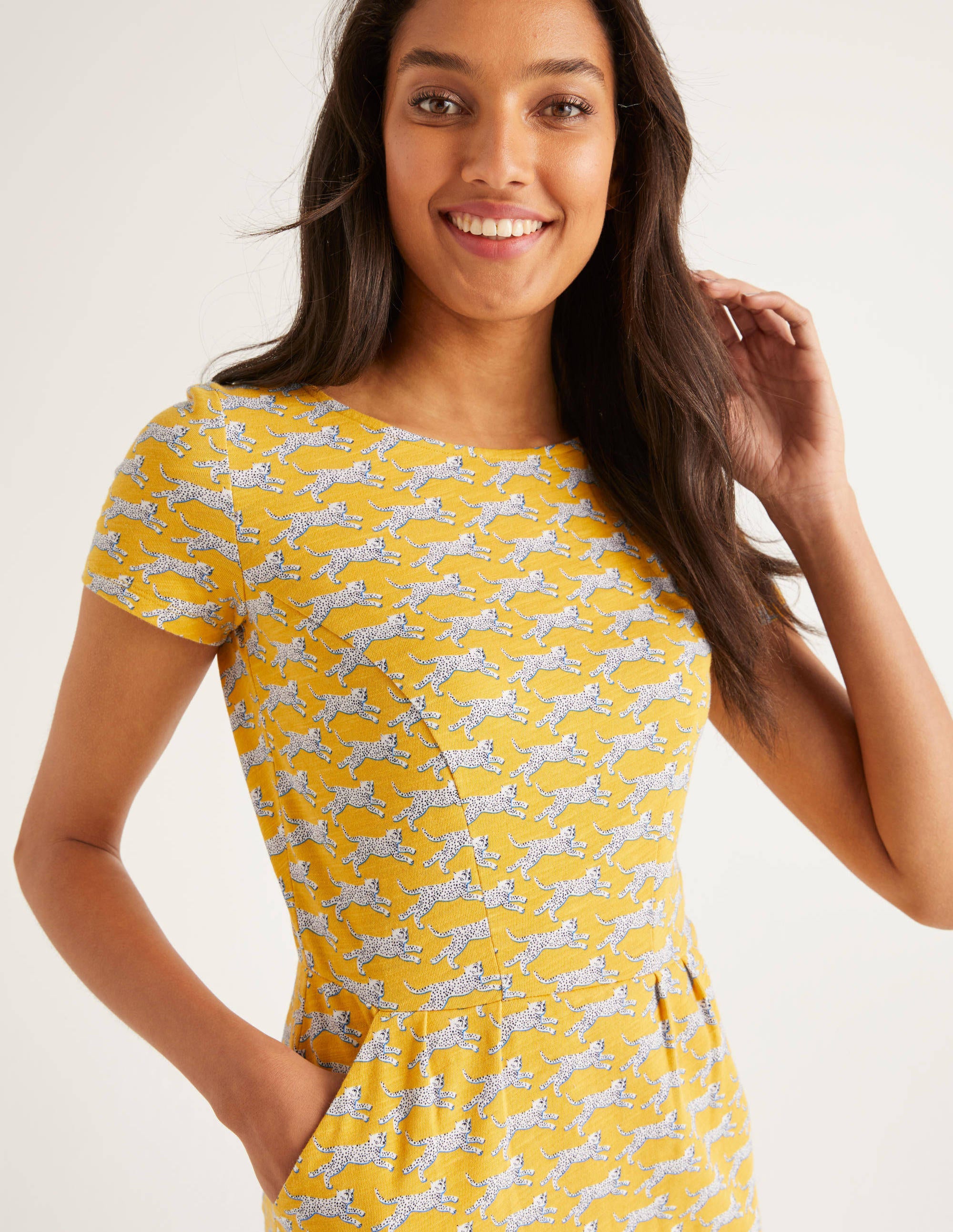 phoebe jersey dress boden