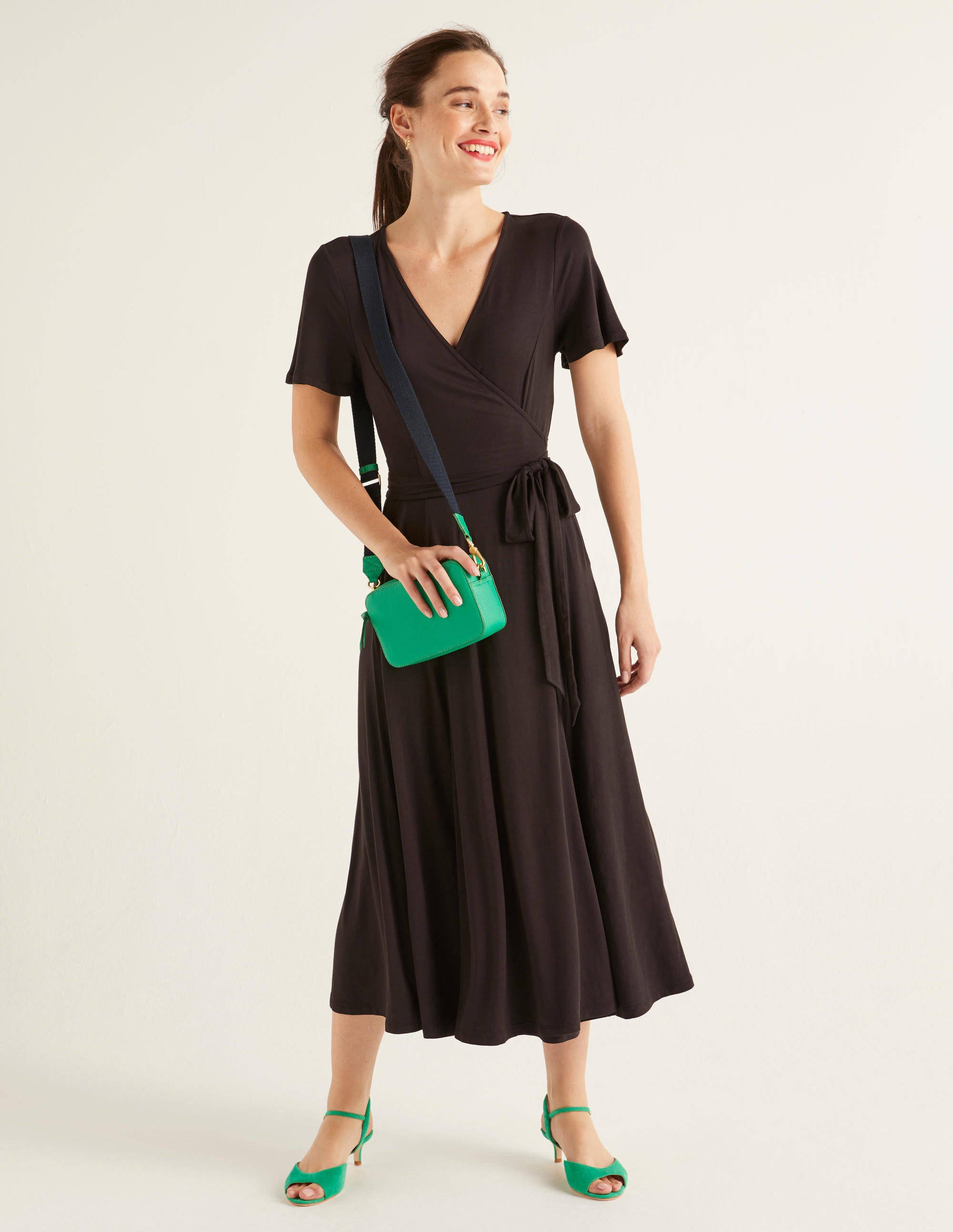 boden rosa jersey midi dress