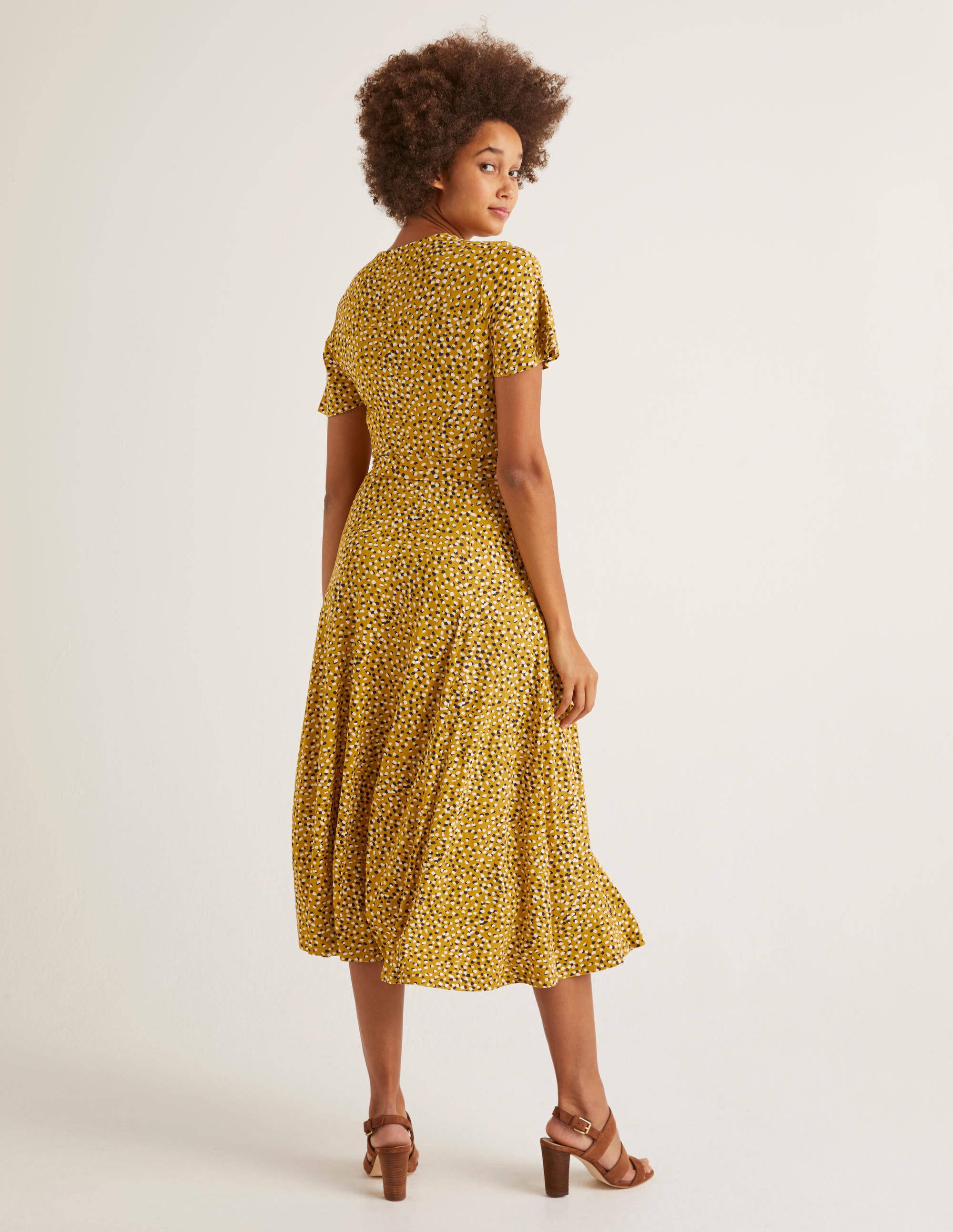 cassia jersey midi dress