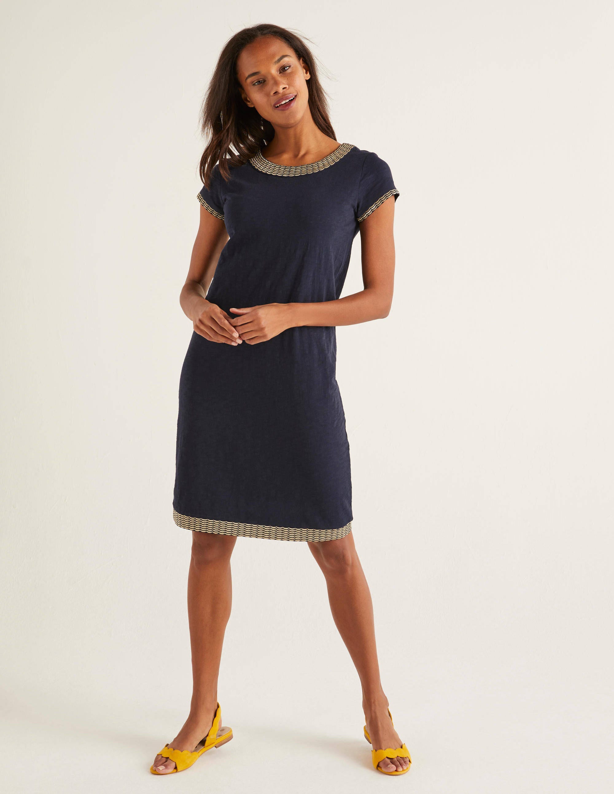 boden sena embroidered jersey dress