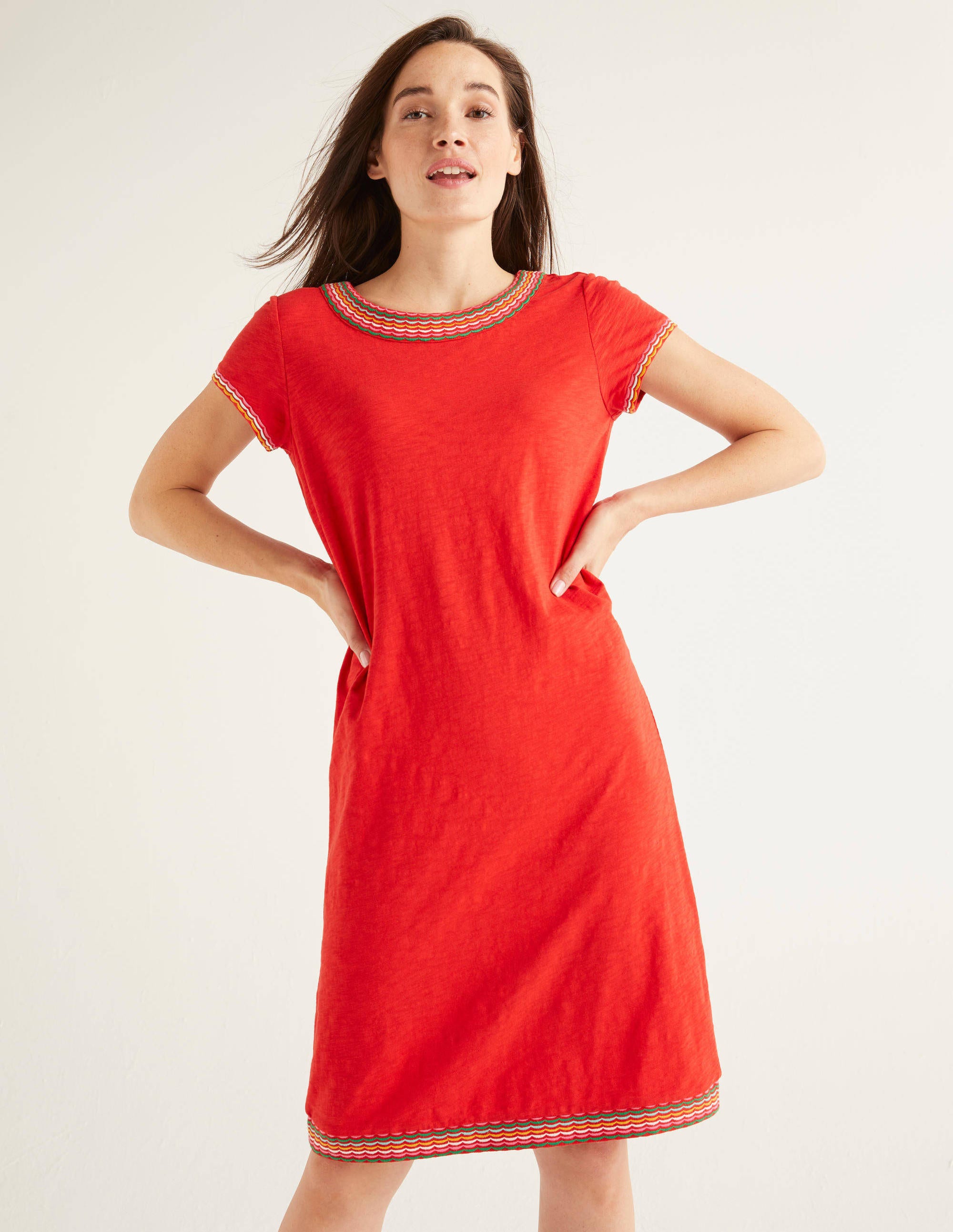 boden sena embroidered jersey dress