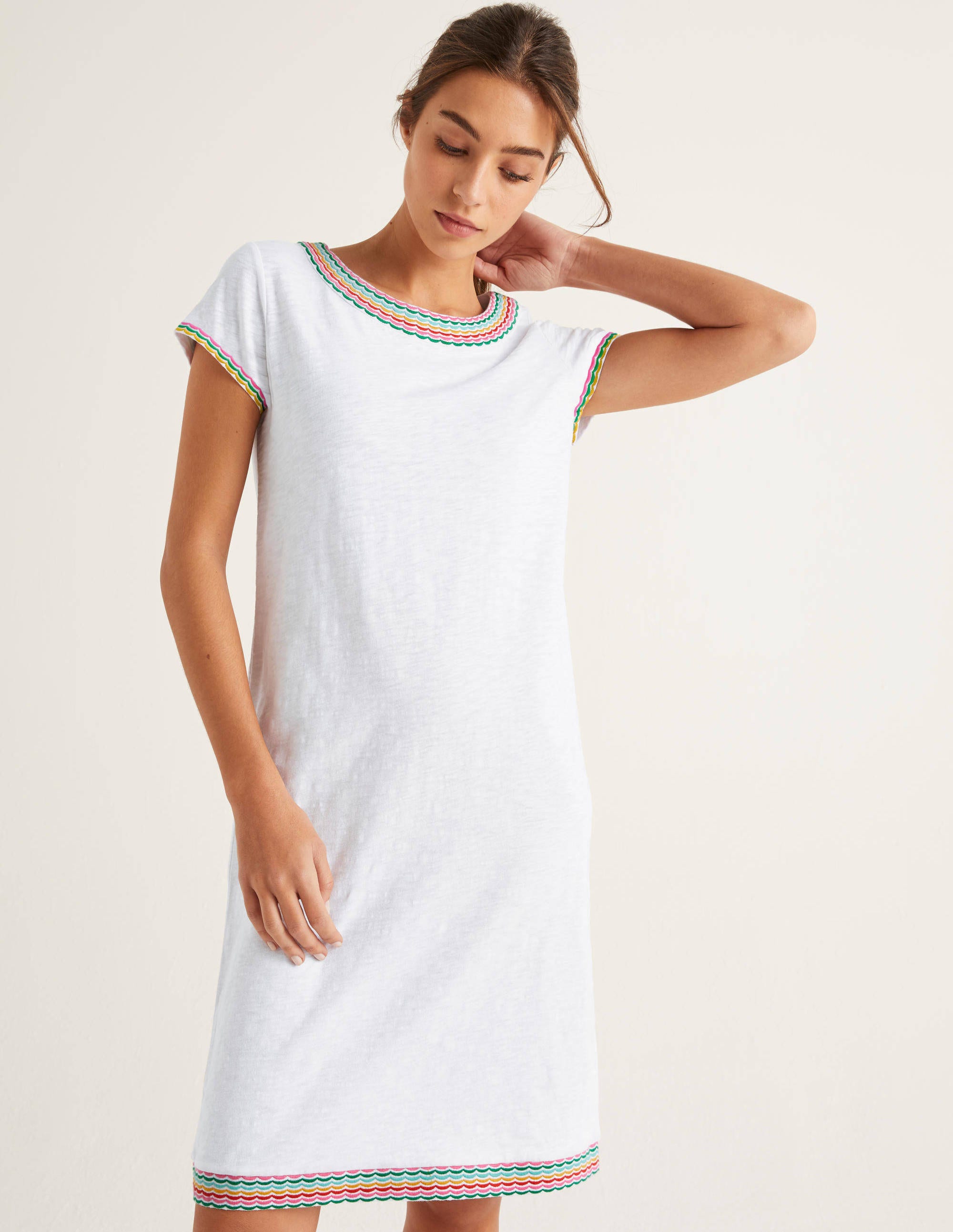 boden sena embroidered jersey dress