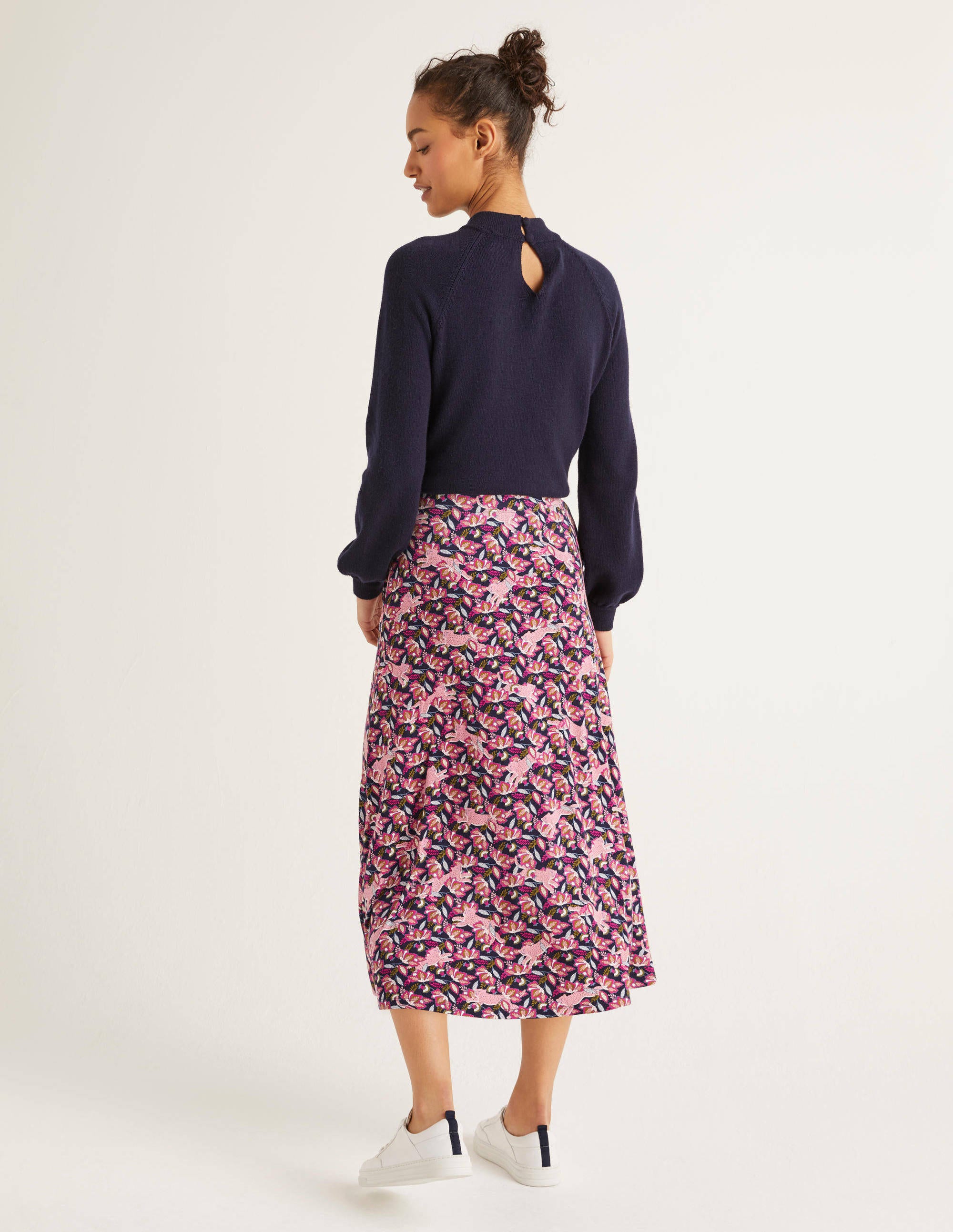 boden jersey midi skirt