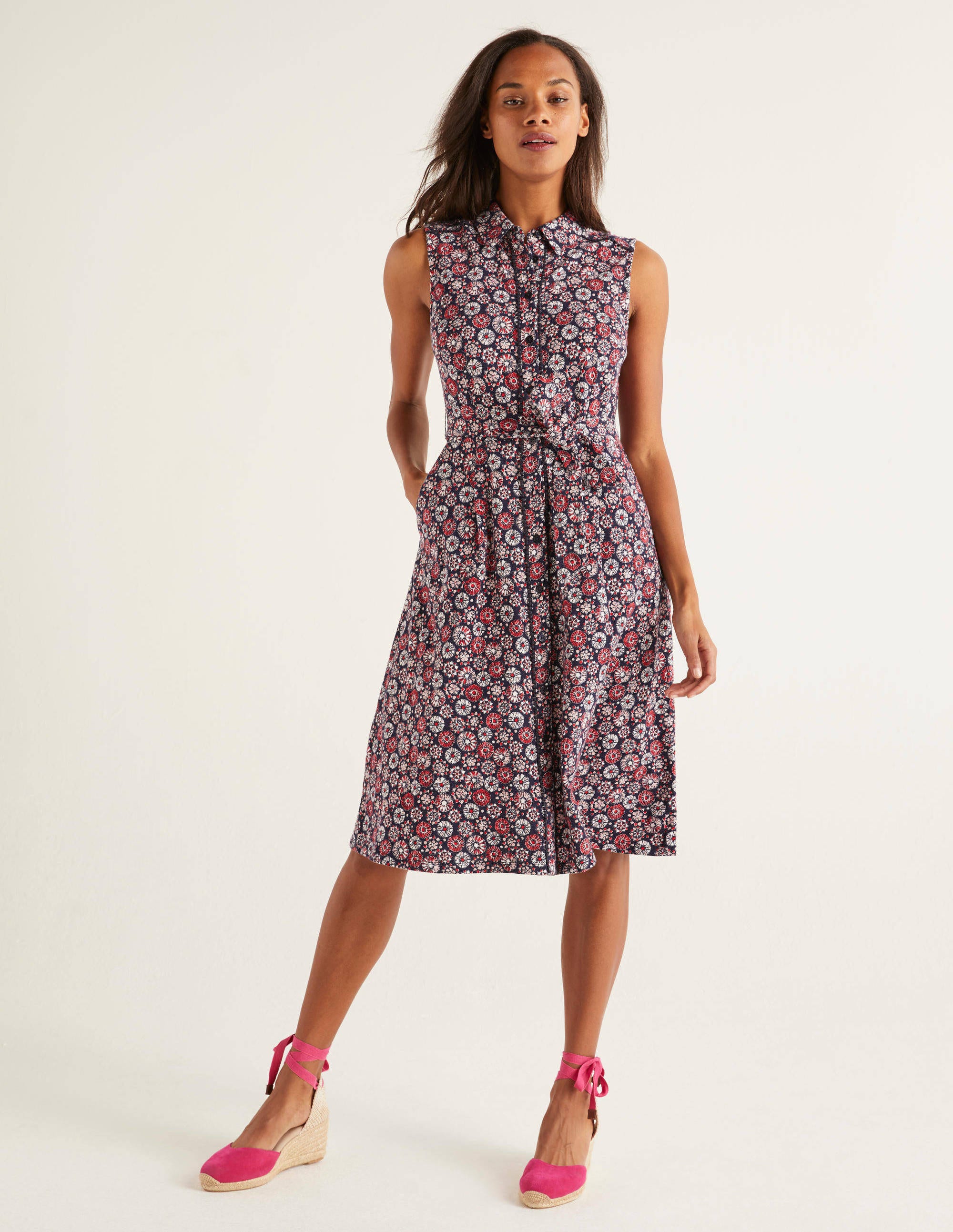 boden jersey shirt dress