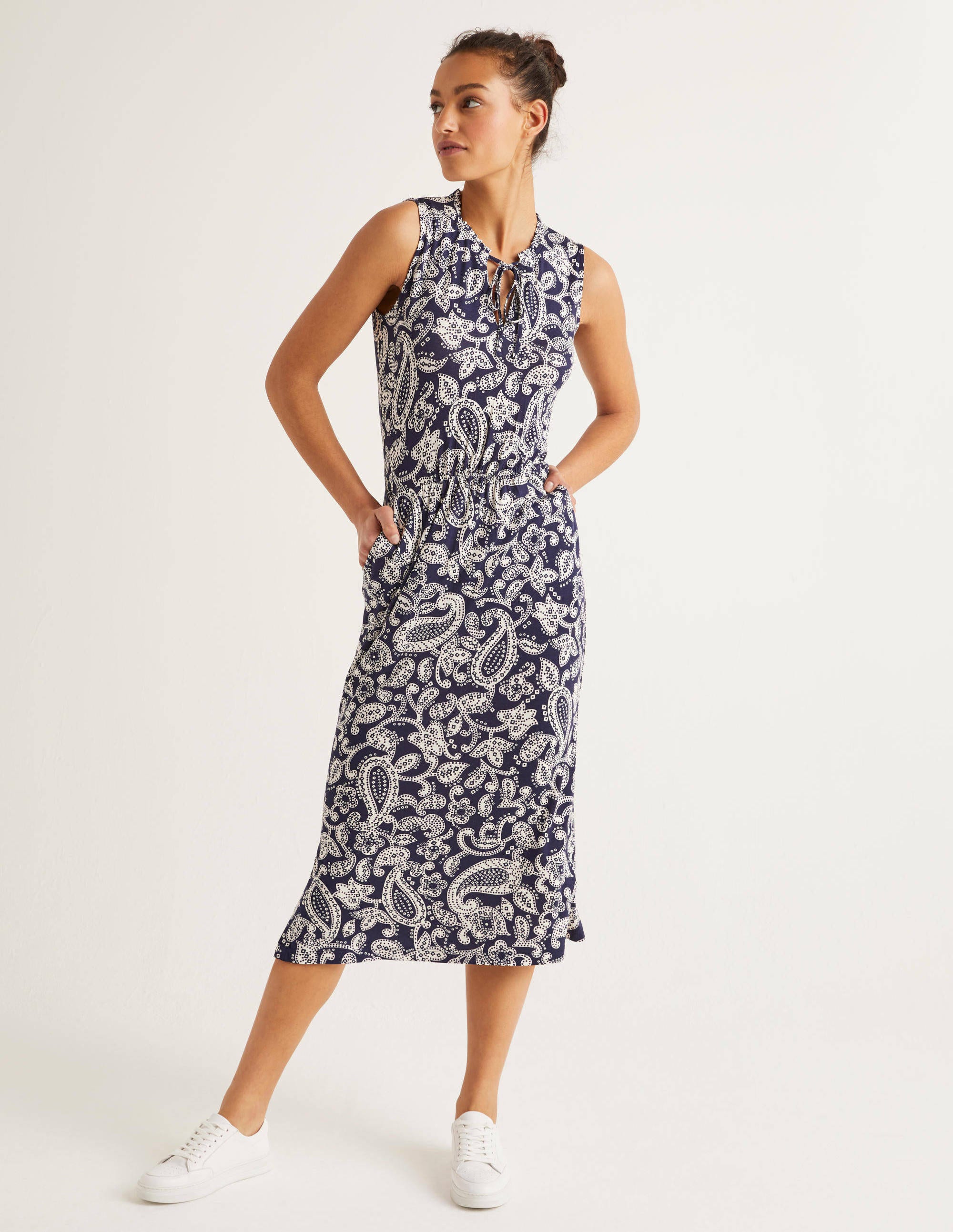 lucille jersey midi dress boden