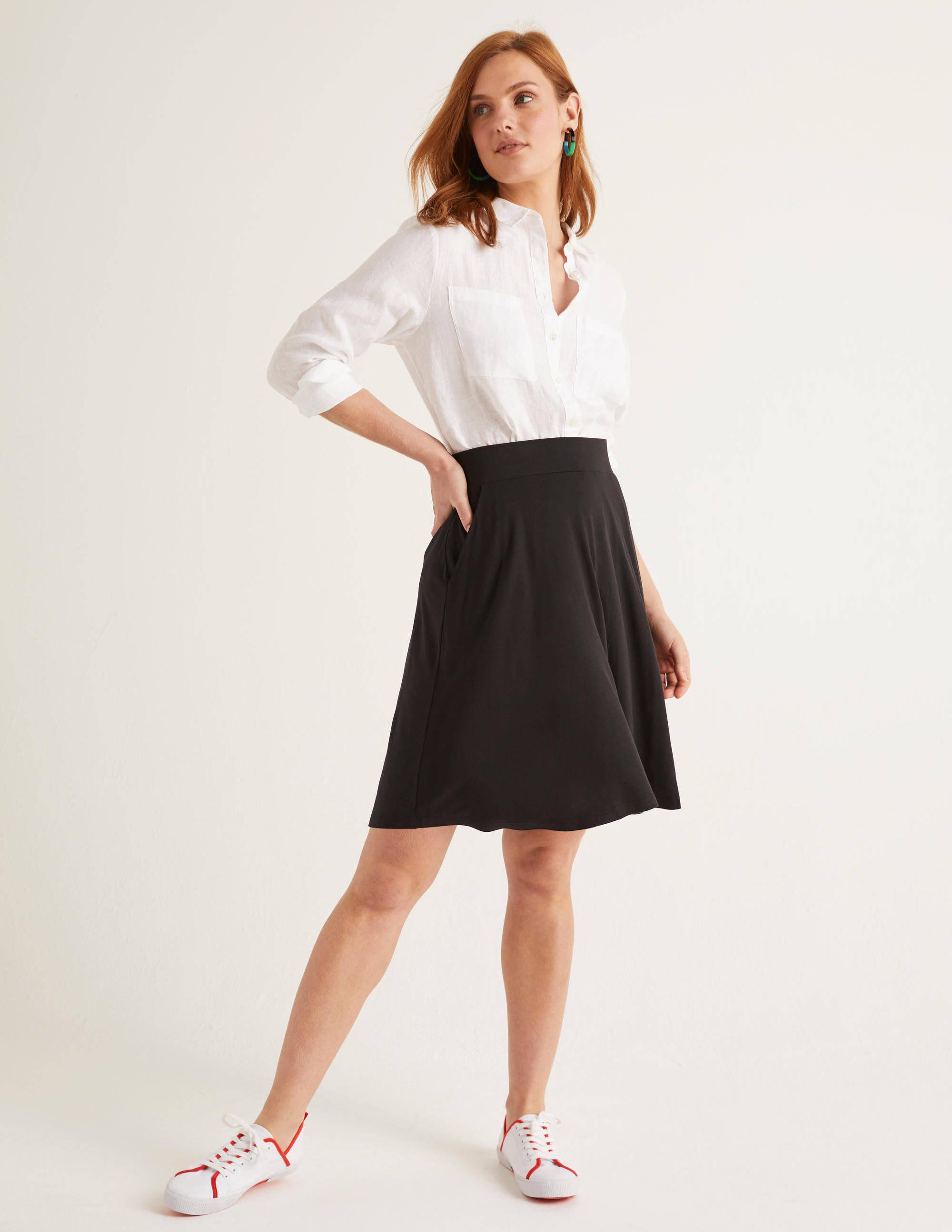 boden jersey maxi skirt