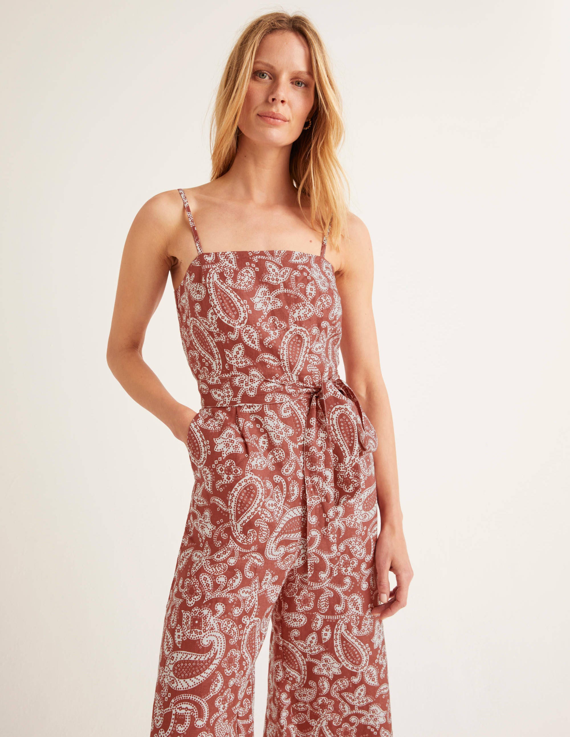 colette linen dress