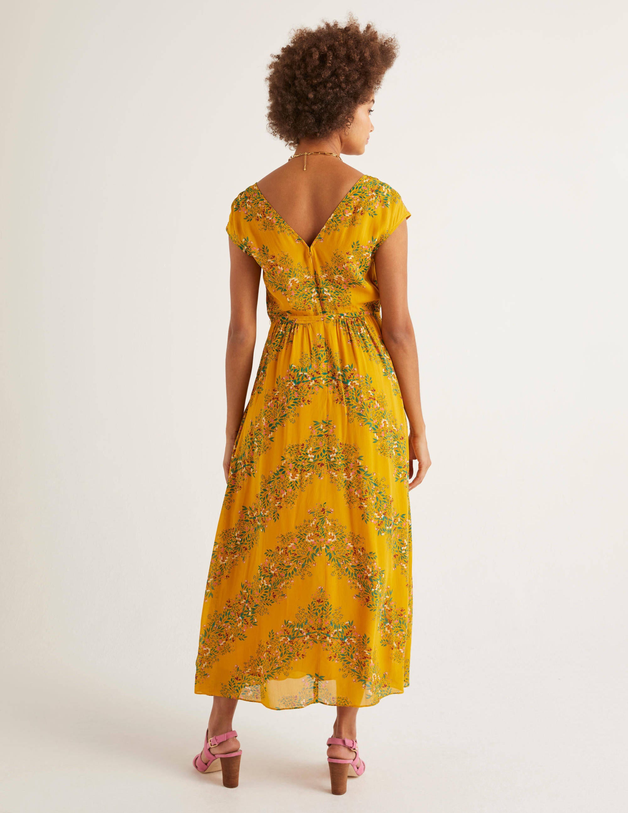 velvet fiona midi dress