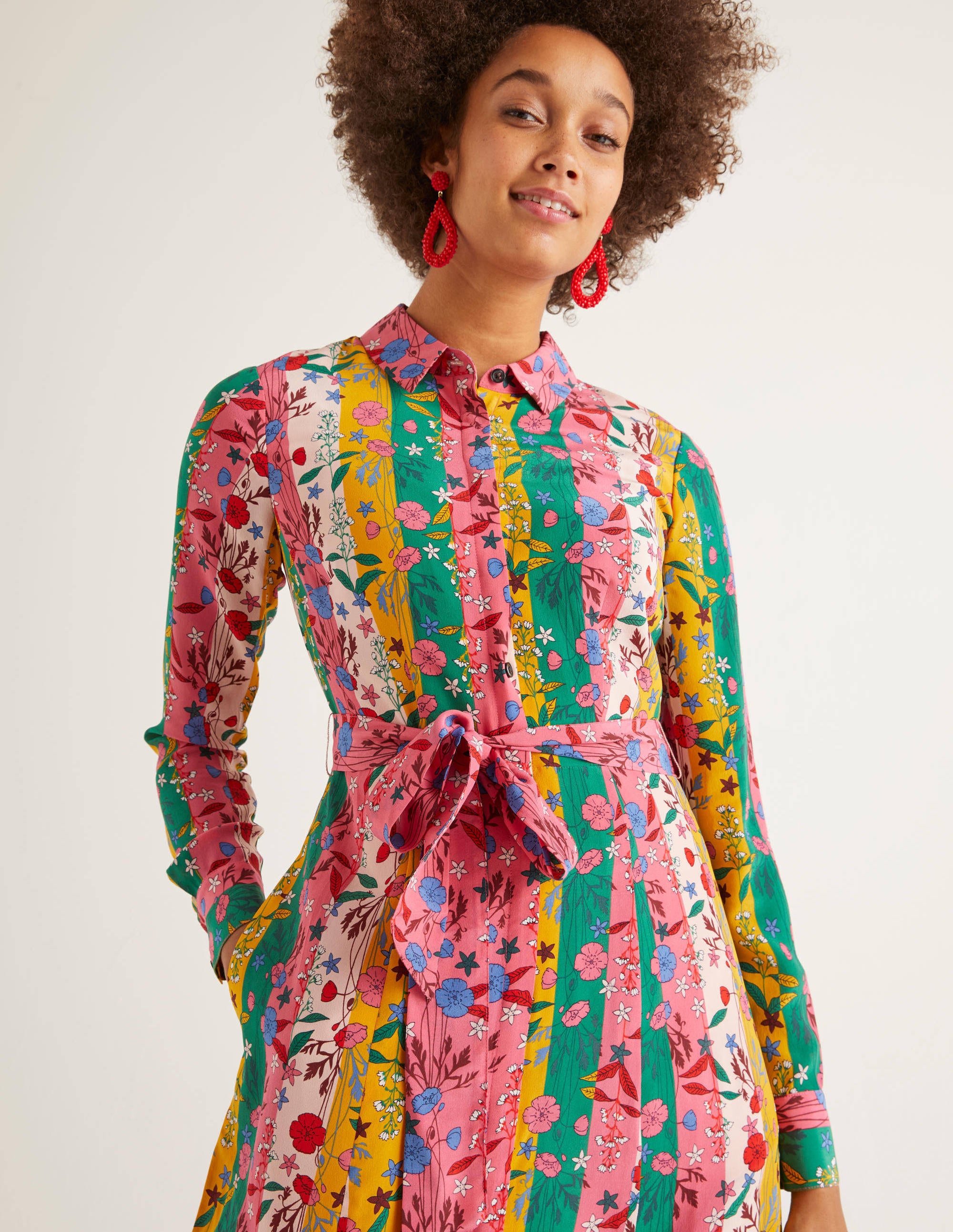 boden silk dress