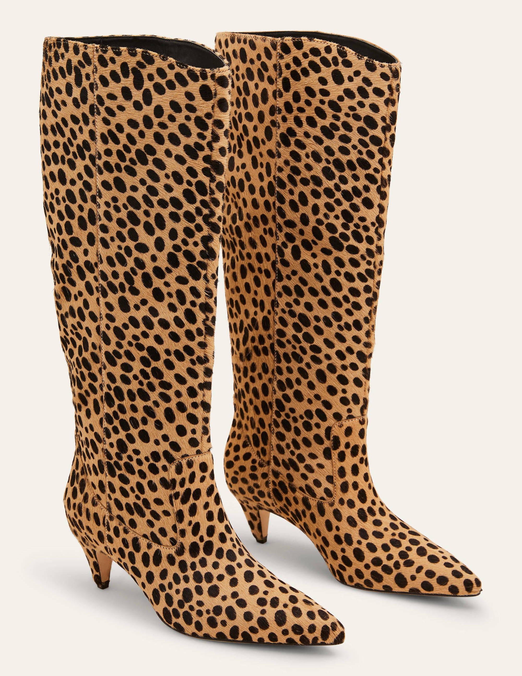 mini boden leopard boots