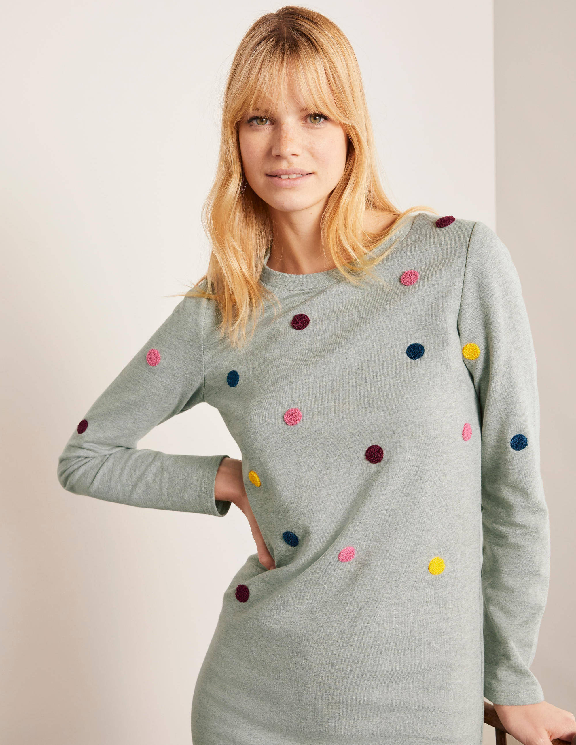 boden sweatshirt dress