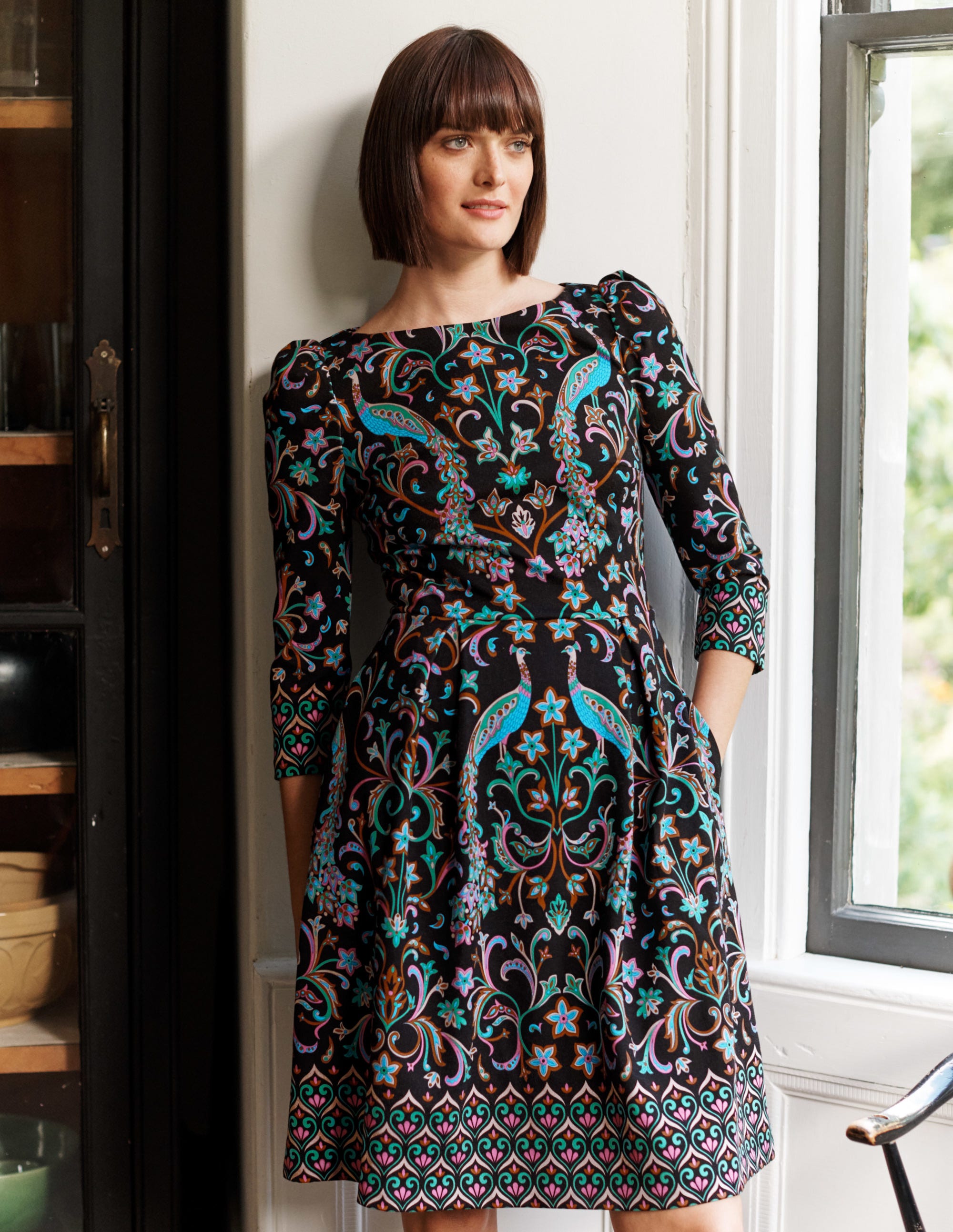 boden wren ponte dress