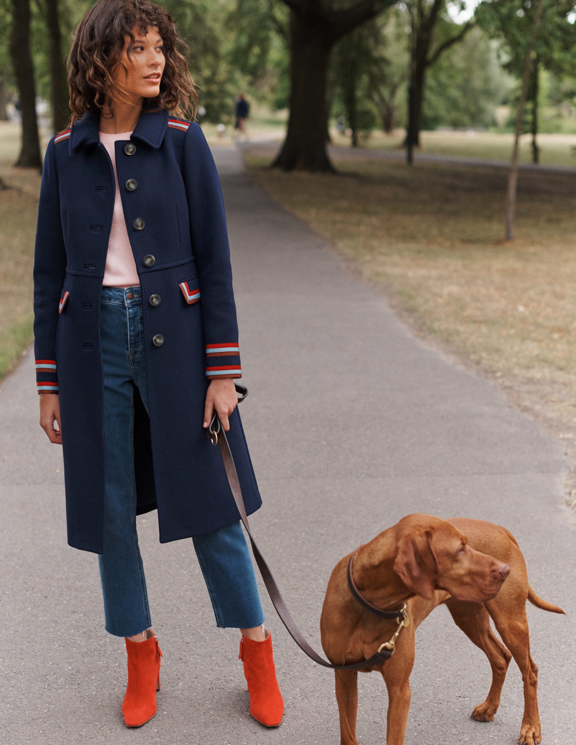 boden colorblock coat