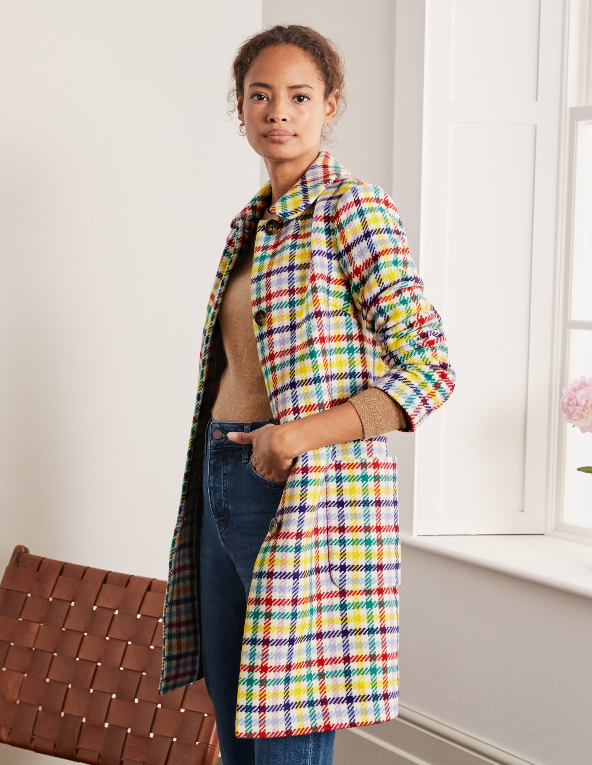 boden rainbow coat