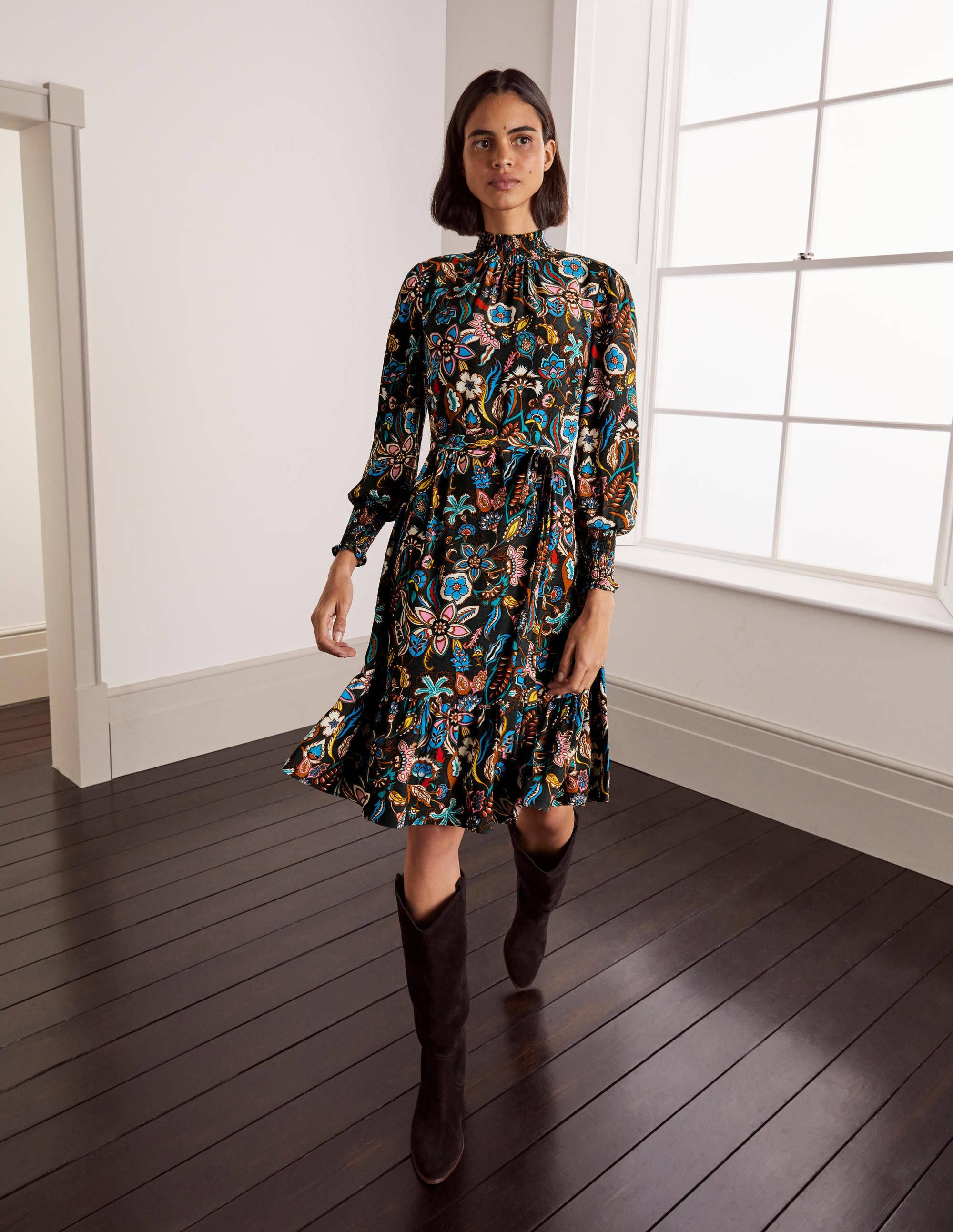 mini boden smocked dress