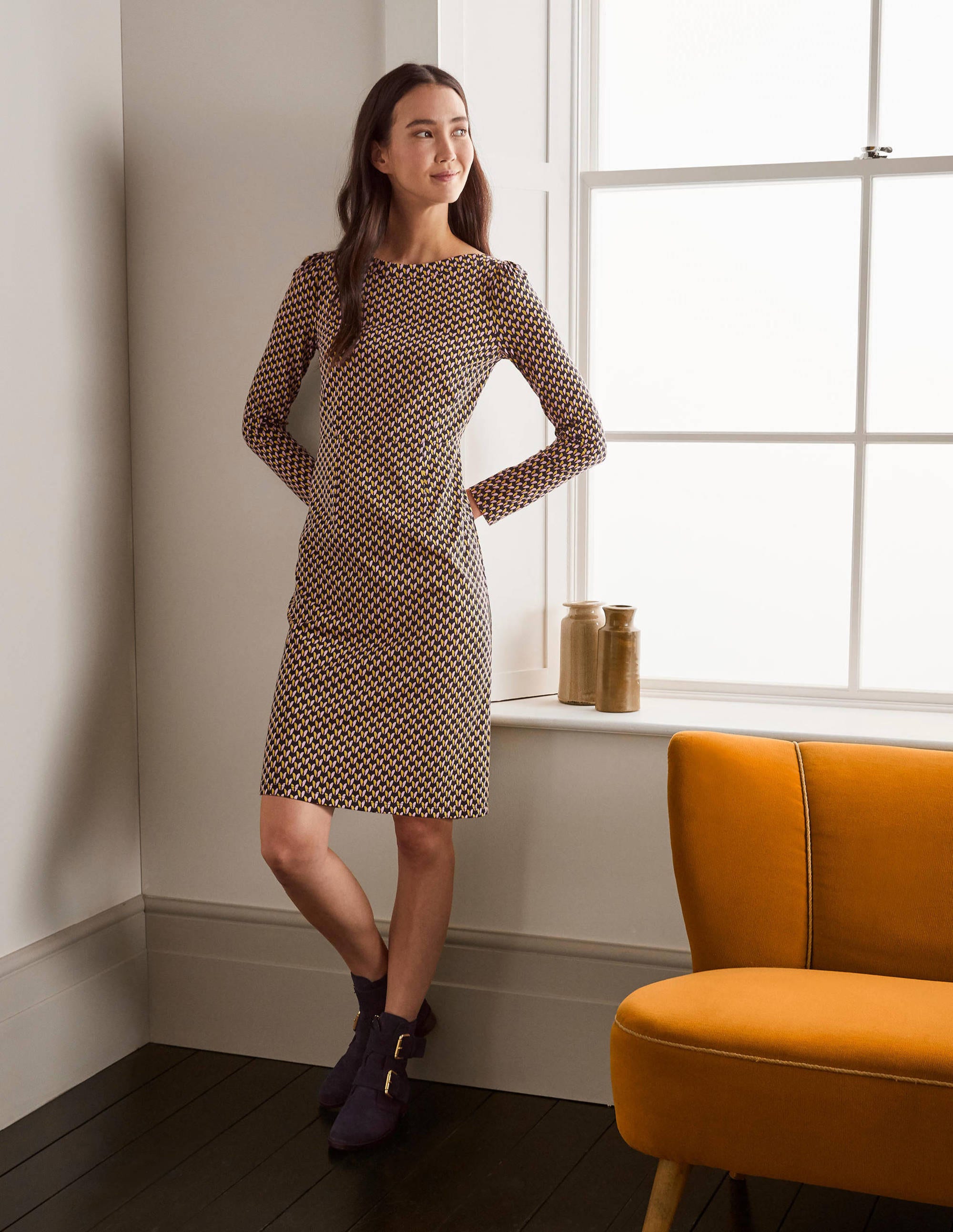 boden lucille jersey dress