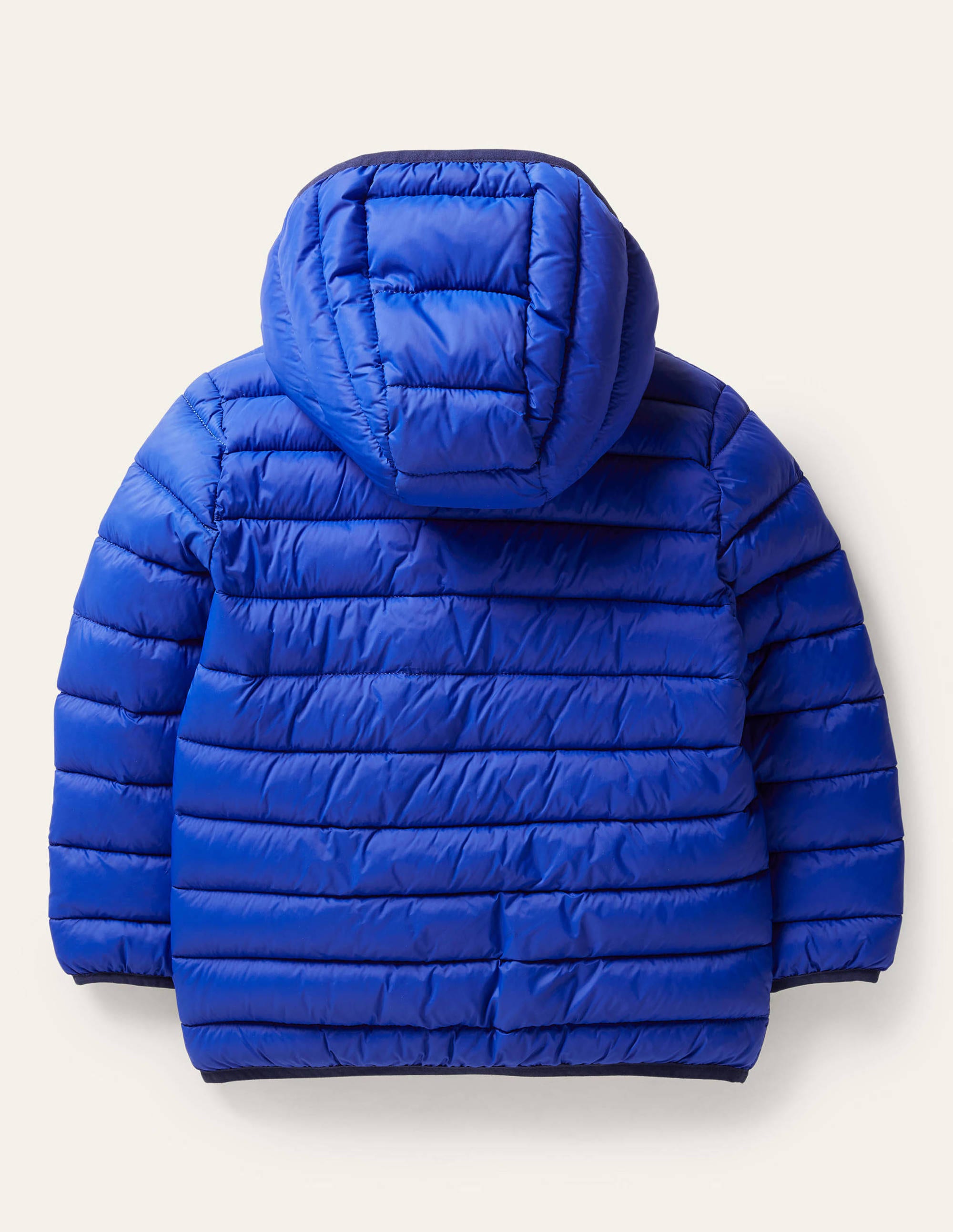 Cosy Pack-away Padded Jacket - Brilliant Blue | Boden UK