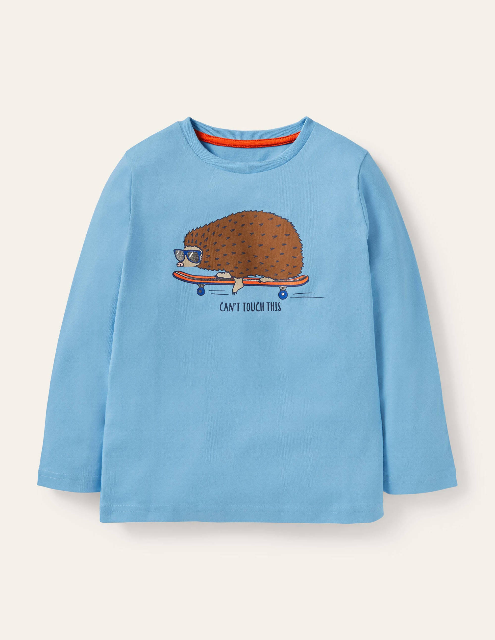 T-shirt graphique à motif animal LBL Boden Boden, Bleu