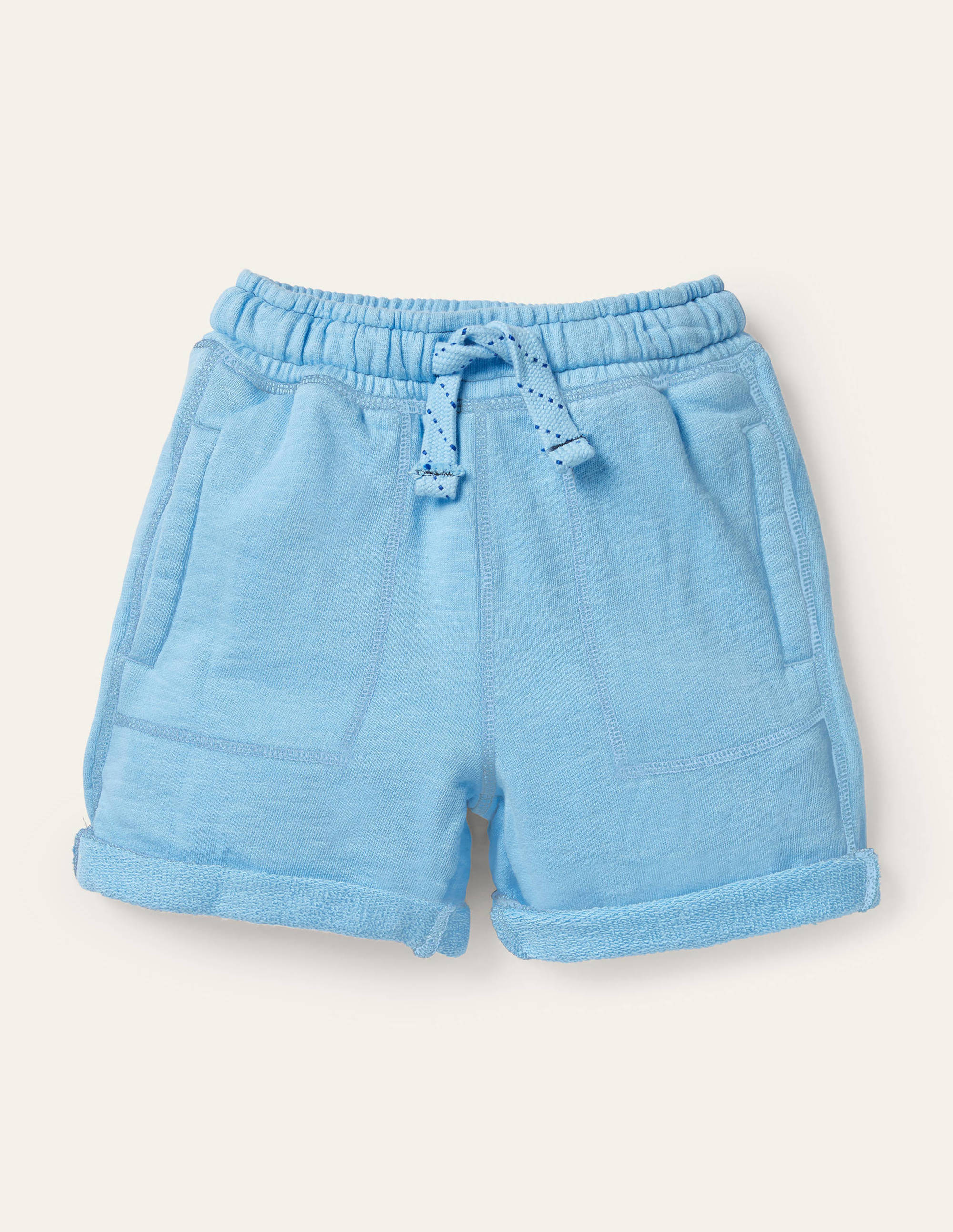 Short de survêtement teint en pièce AQU Boden Boden, Blue