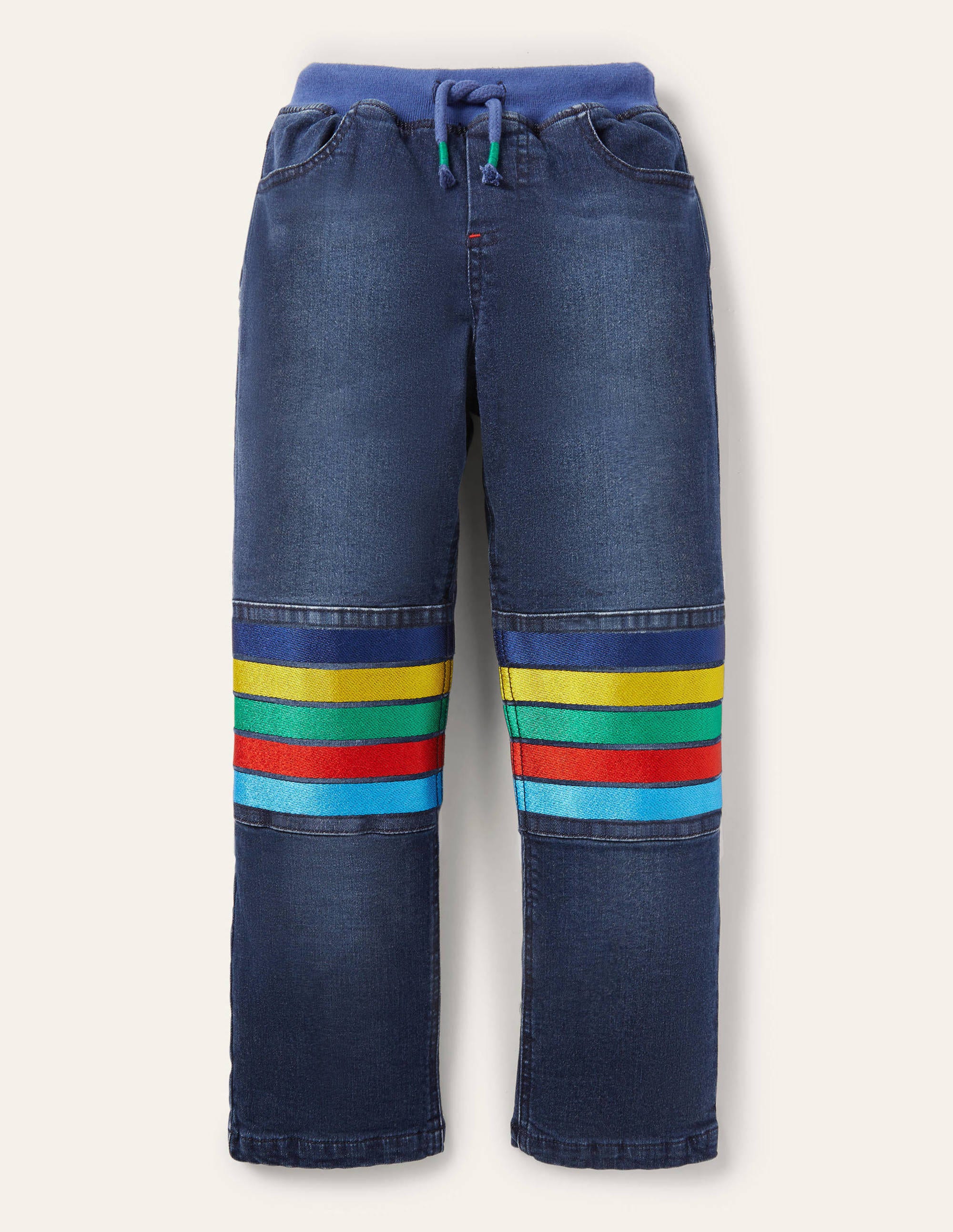 Pantalon cosy en jean doublé MDN Boden Boden, Vintage