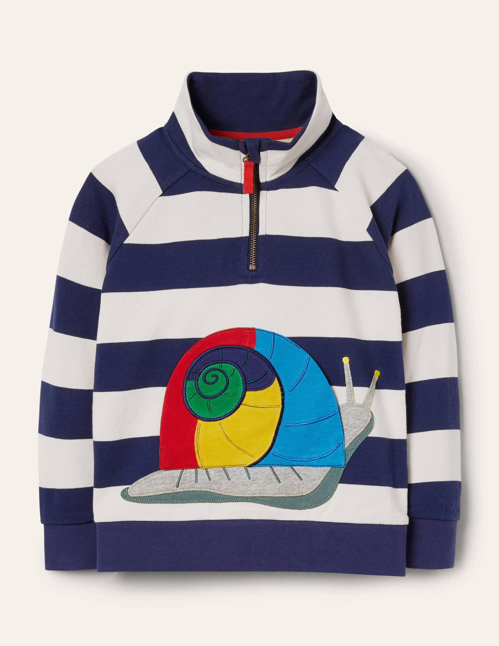 half zip college sweatshirt